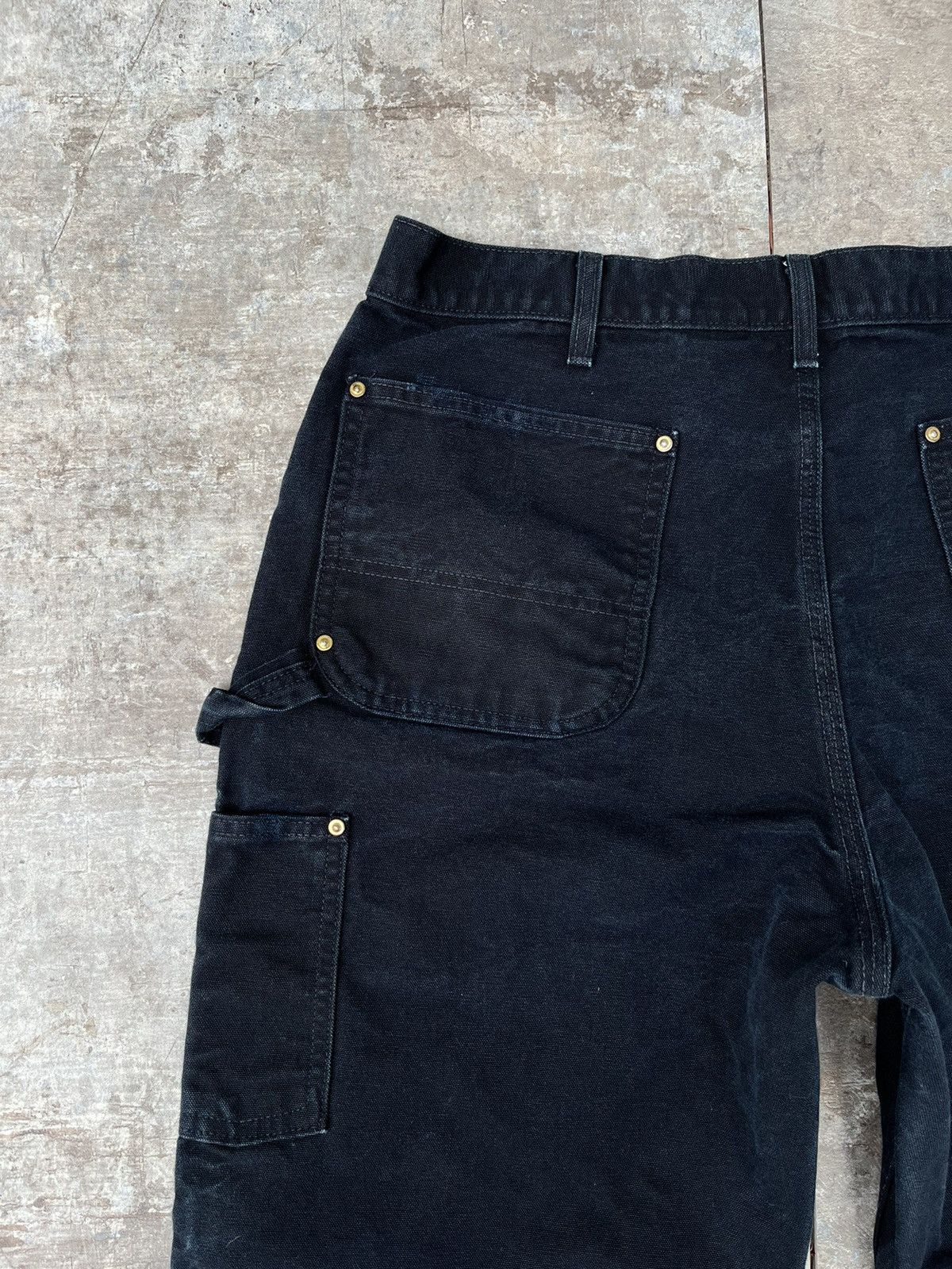 Carhartt × Vintage Vintage Faded Carhartt Double Knee Distressed Pant Size US 34 / EU 50 - 10 Thumbnail