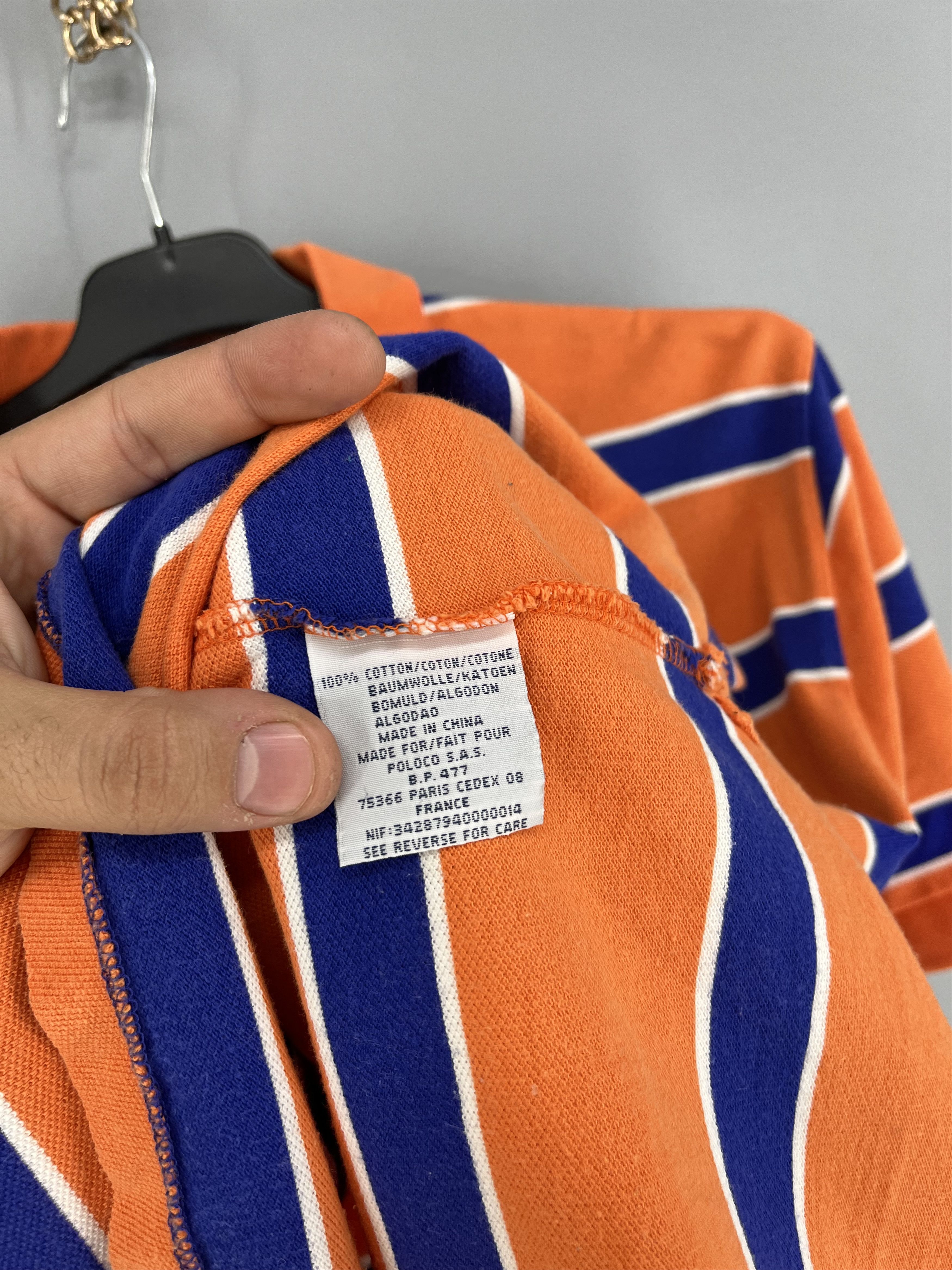Polo Ralph Lauren Vintage Striped Shirt Polo Ralph Lauren Size M Rare Size US M / EU 48-50 / 2 - 8 Thumbnail