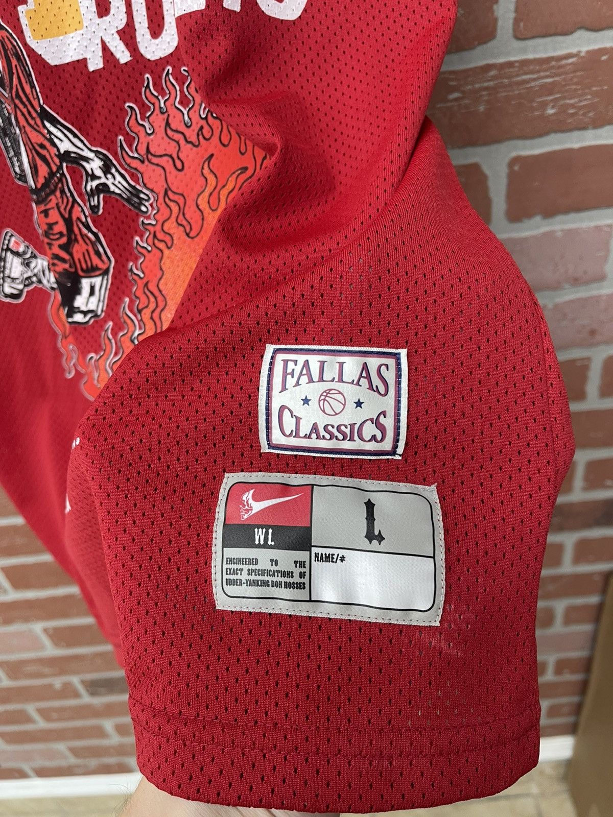 Warren Lotas Size L - Warren Lotas Houston Rockets Jersey Clean! Size US L / EU 52-54 / 3 - 3 Thumbnail