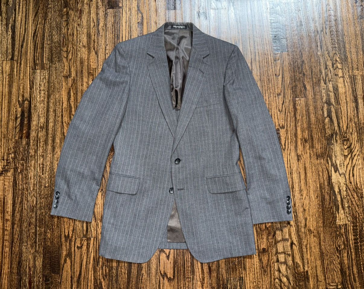 Ralph Lauren American Gentlemen Tailored 2pc Suit Jacket & Pant Set 44L Size 44L - 2 Thumbnail