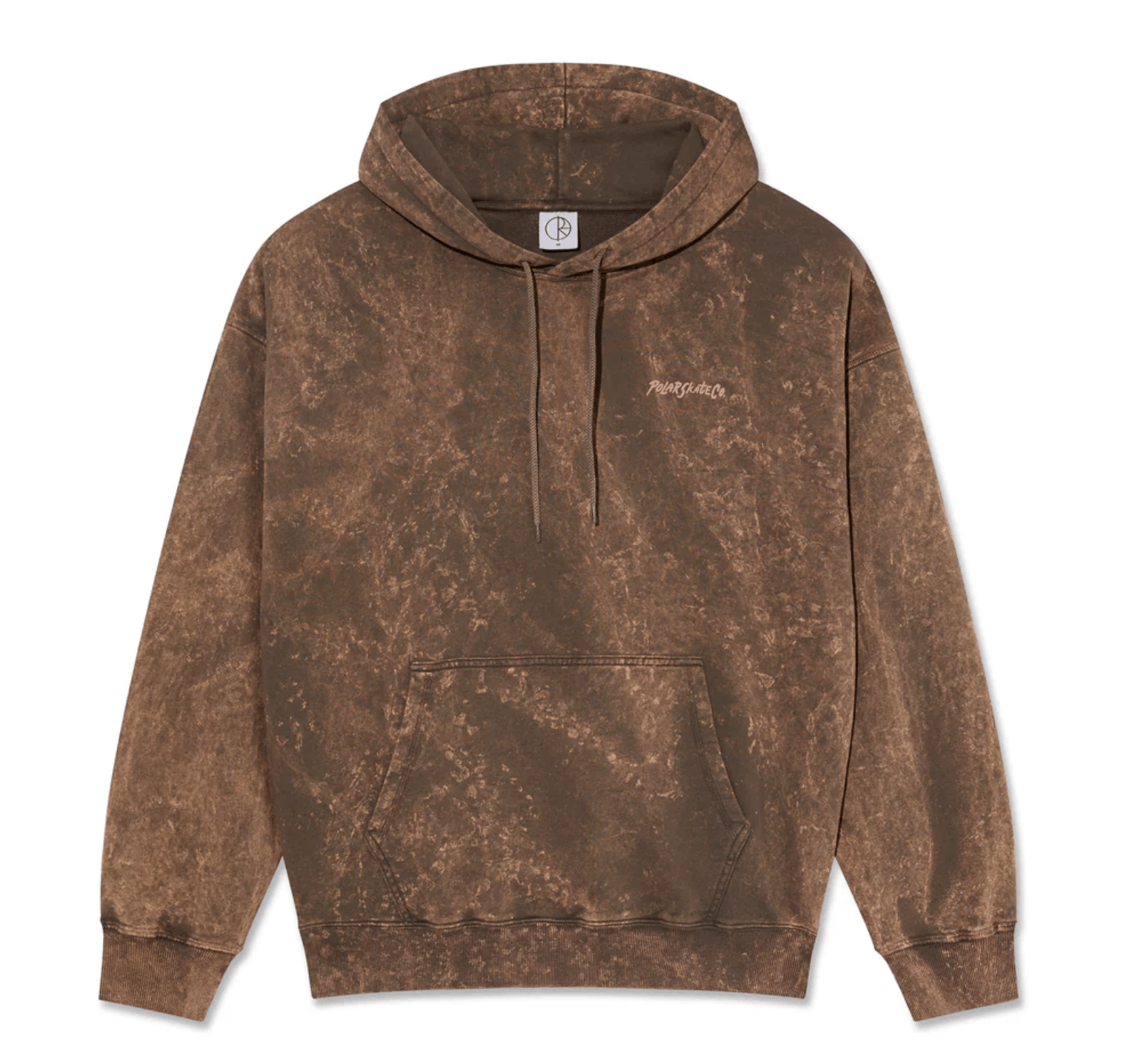 Polar Skate Co. POLAR Acid Frank Hoodie | Surf Logo - Brown XXL Size US XXL / EU 58 / 5 - 1 Thumbnail
