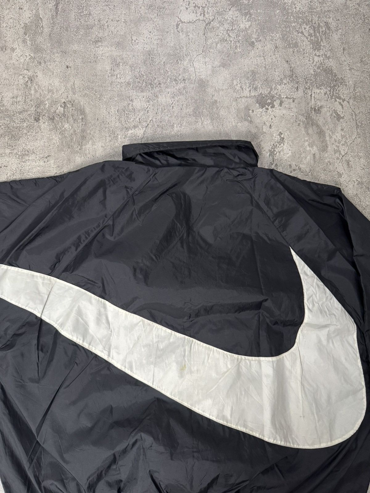 Nike VINTAGE 90’S NIKE BIG SWOOSH WOVEN JACKET Size US XL / EU 56 / 4 - 6 Thumbnail