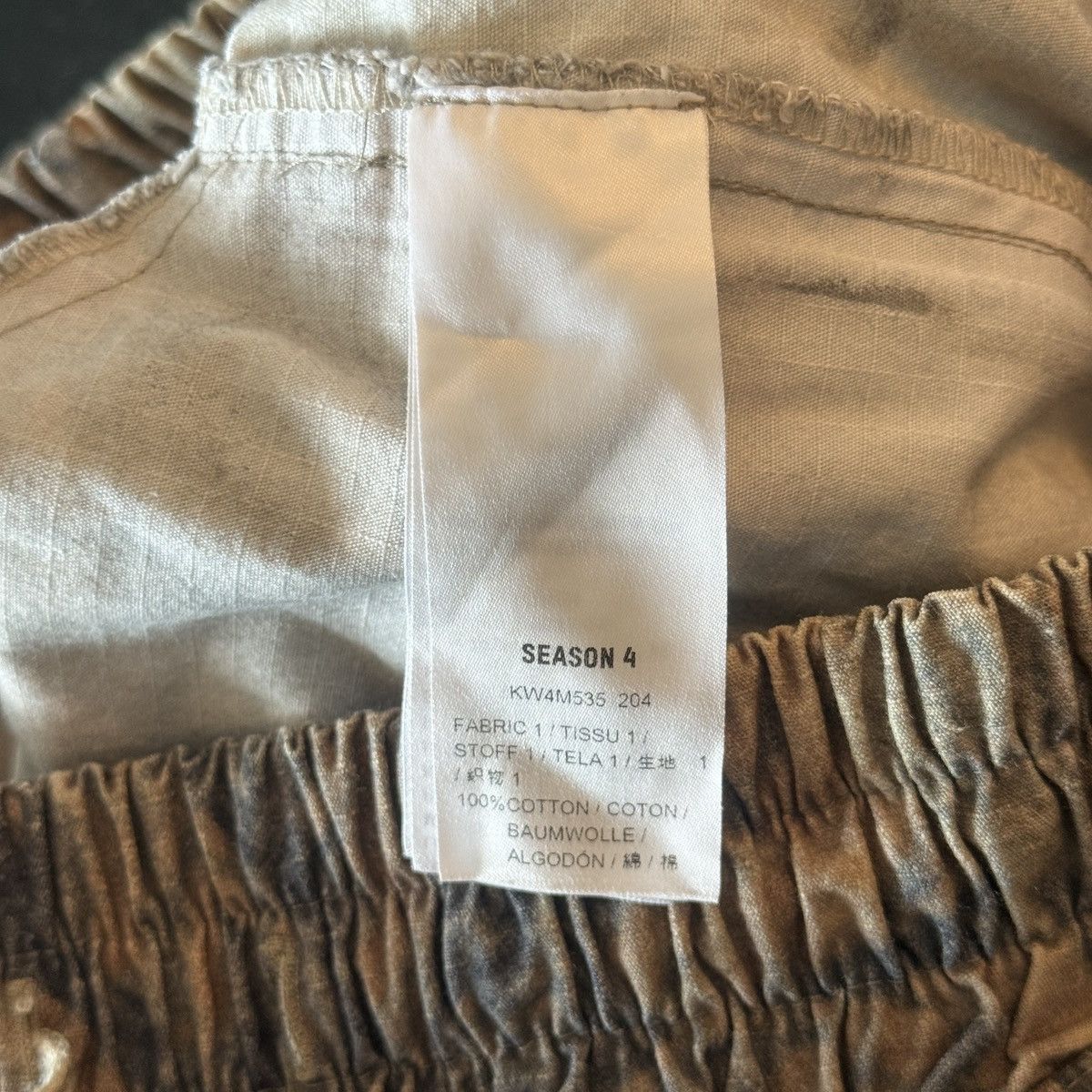 Yeezy Yeezy Season 4 Camo Shorts Size US 30 / EU 46 - 5 Thumbnail