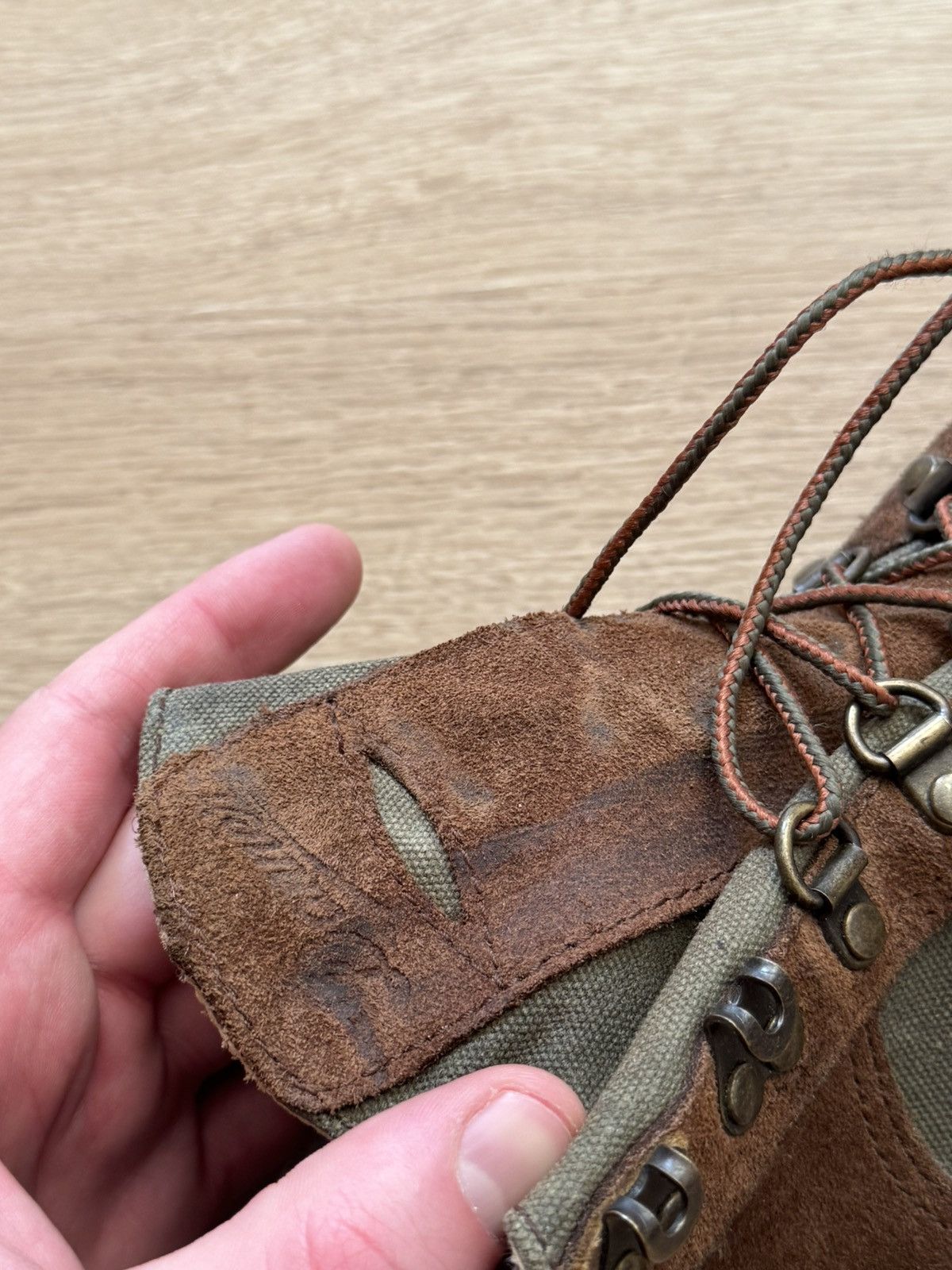 Danner × JJJJound Danner x Jjjjound Mountain Light Suede Brown/Olive Boots Size US 11 / EU 44 - 10 Thumbnail