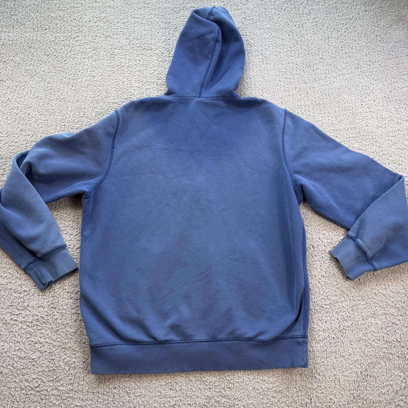 Nike Vintage Y2K Nike Athletic Dept Full Zip Hoodie Large Blue Size US L / EU 52-54 / 3 - 2 Thumbnail