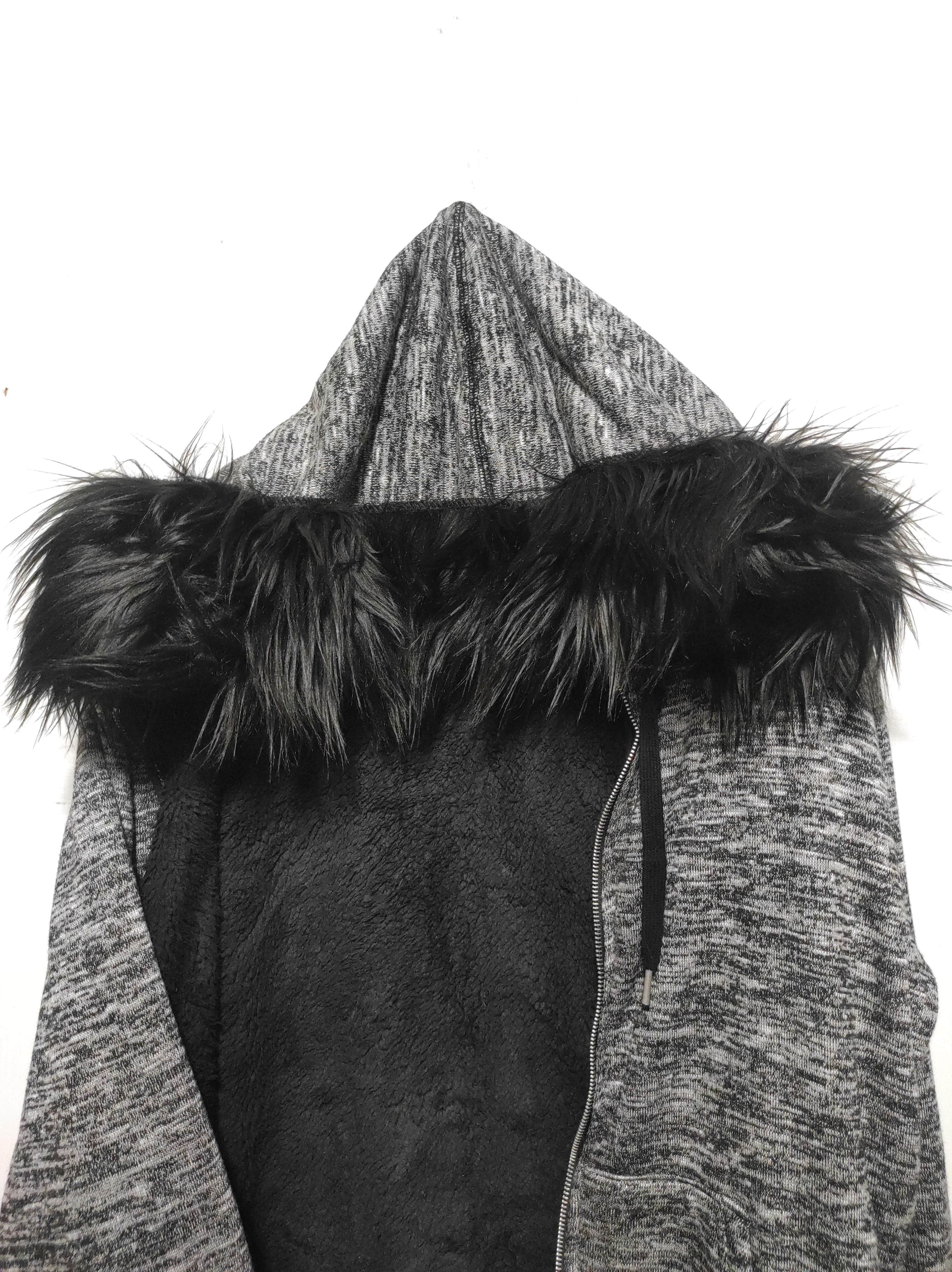 Japanese Brand Azul Sherpa Zip Fur Hoodie lgb style Size US M / EU 48-50 / 2 - 3 Thumbnail