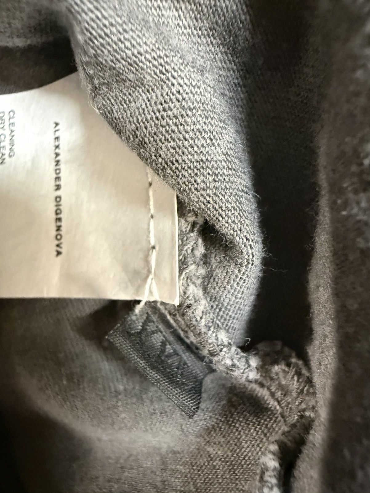ALEXANDER DIGENOVA Alexander Digenova Grey Crash Tee Size US XXL / EU 58 / 5 - 4 Thumbnail