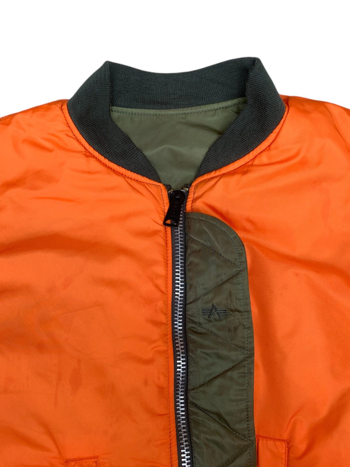 Alpha Industries × Vintage Reversible alpha industries jacket Size US L / EU 52-54 / 3 - 14 Thumbnail