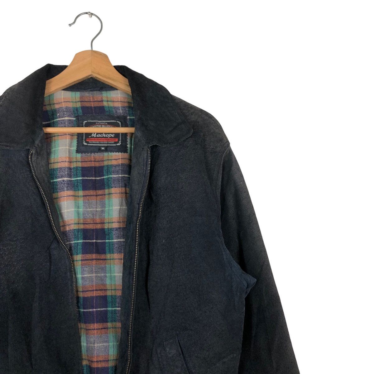 Japanese Brand 🔥Biker Genuine Leather Jacket Machope Issey Miyake Blanket Size US M / EU 48-50 / 2 - 6 Thumbnail