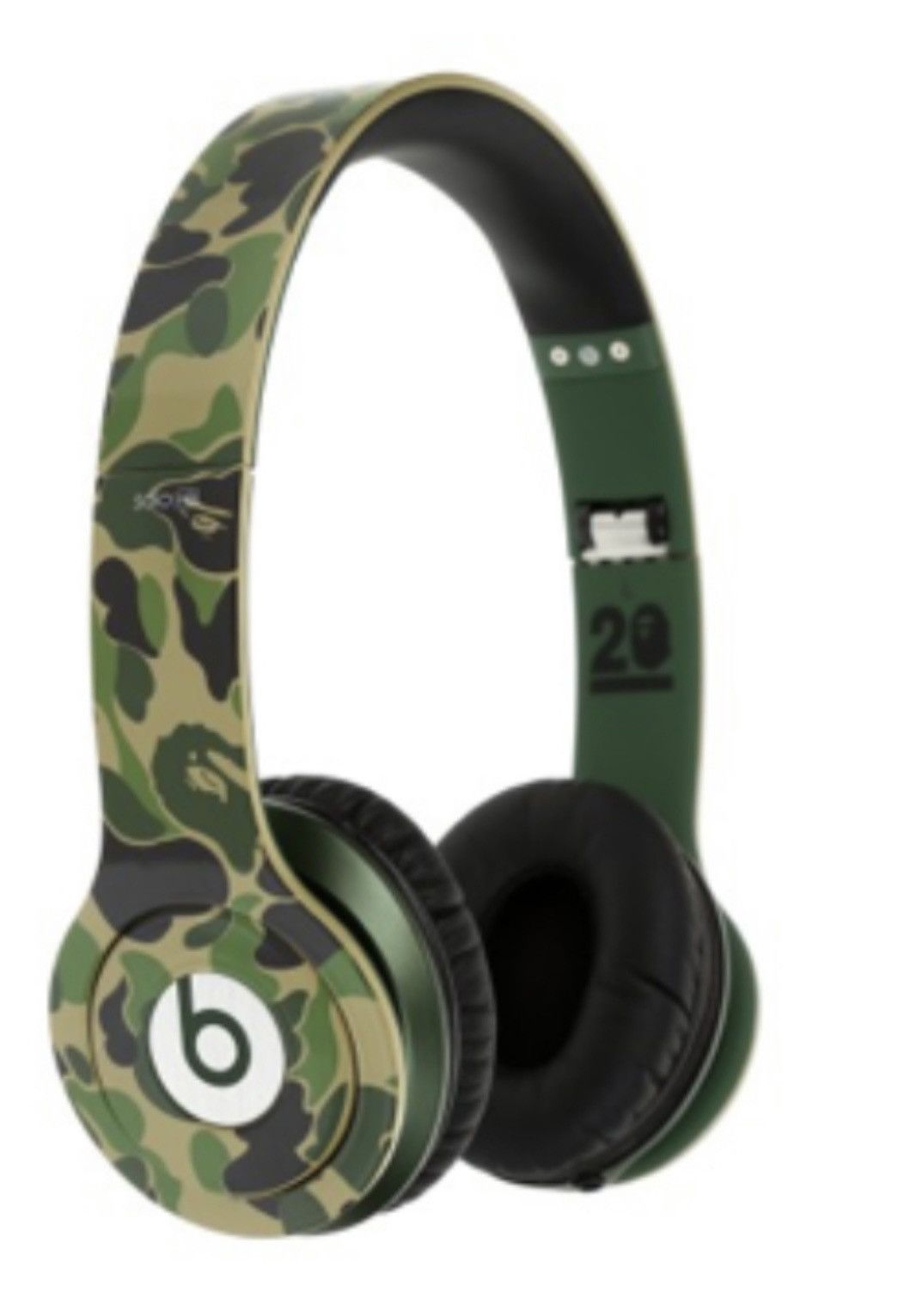 【激レア・極美品】Beats Solo HD BAPE20周年記念コラボ BAPE X Beats By Dre ABC Camo NW20 Beats Solo Headphones