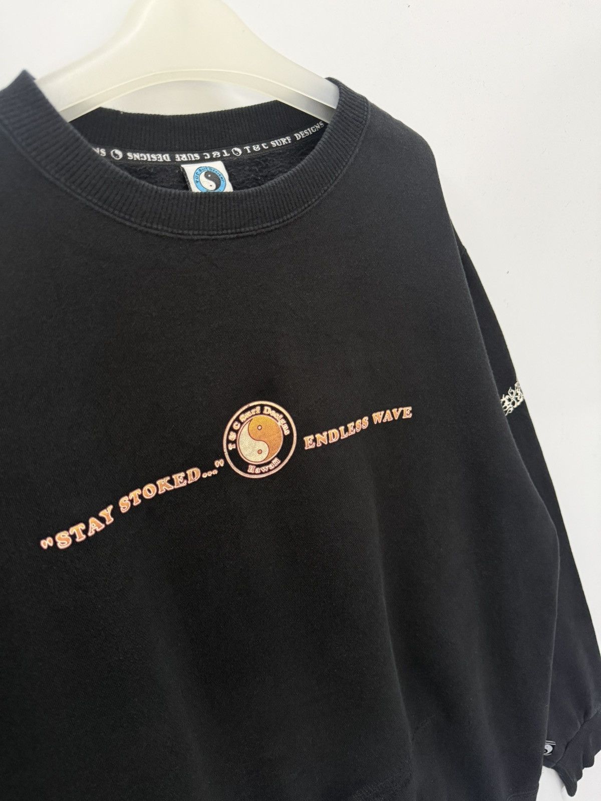 Sun Surf 🔥 SURF🔥 T&C Surf Design Hawaii Distressed Sweatshirt - L Size US L / EU 52-54 / 3 - 8 Thumbnail