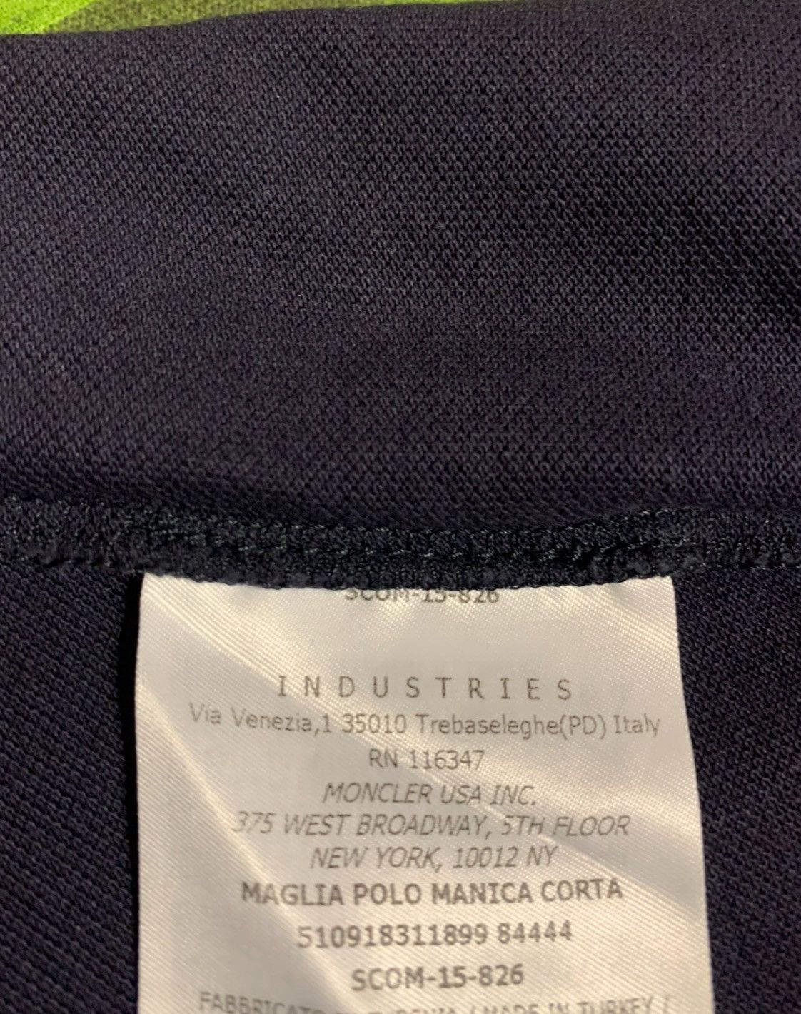 Moncler Moncler polo size S dark blue Size US S / EU 44-46 / 1 - 6 Thumbnail