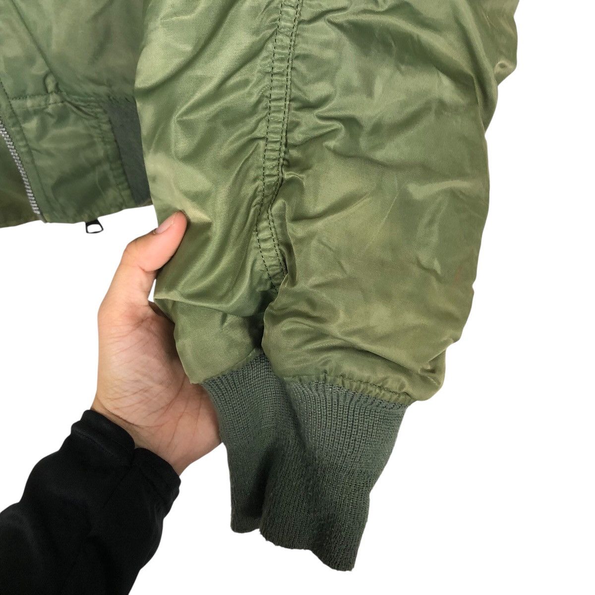 Japanese Brand 📌Vintage Bomber Jacket Reversible Knox Armory Ma-1 Design Size US M / EU 48-50 / 2 - 16 Thumbnail