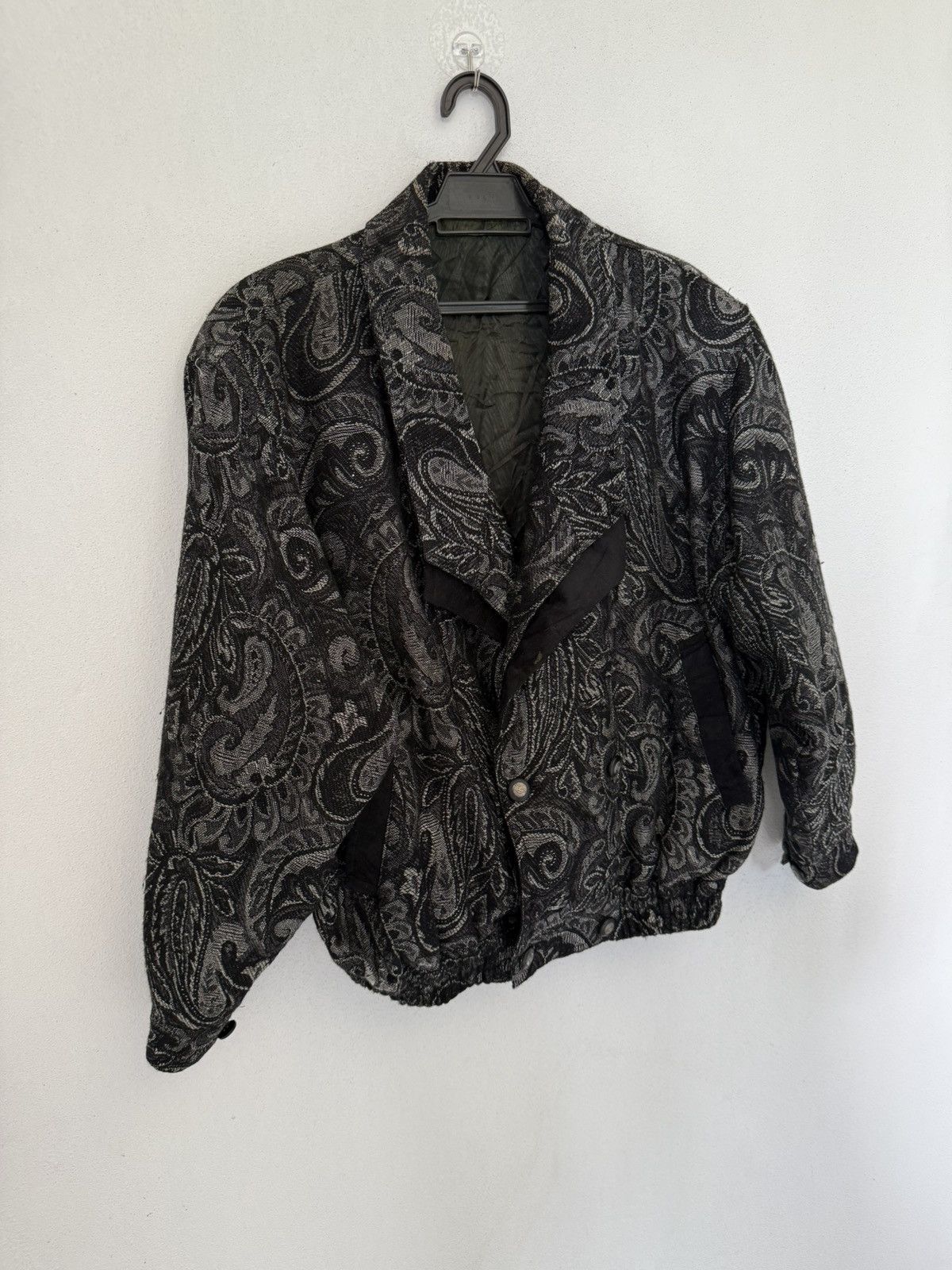 Japanese Brand × Y's × Y's for Men Y'S PAISLEY JACKET JAPAN TRADITIONAL DESIGN BLACK STYLE Size US M / EU 48-50 / 2 - 2 Thumbnail