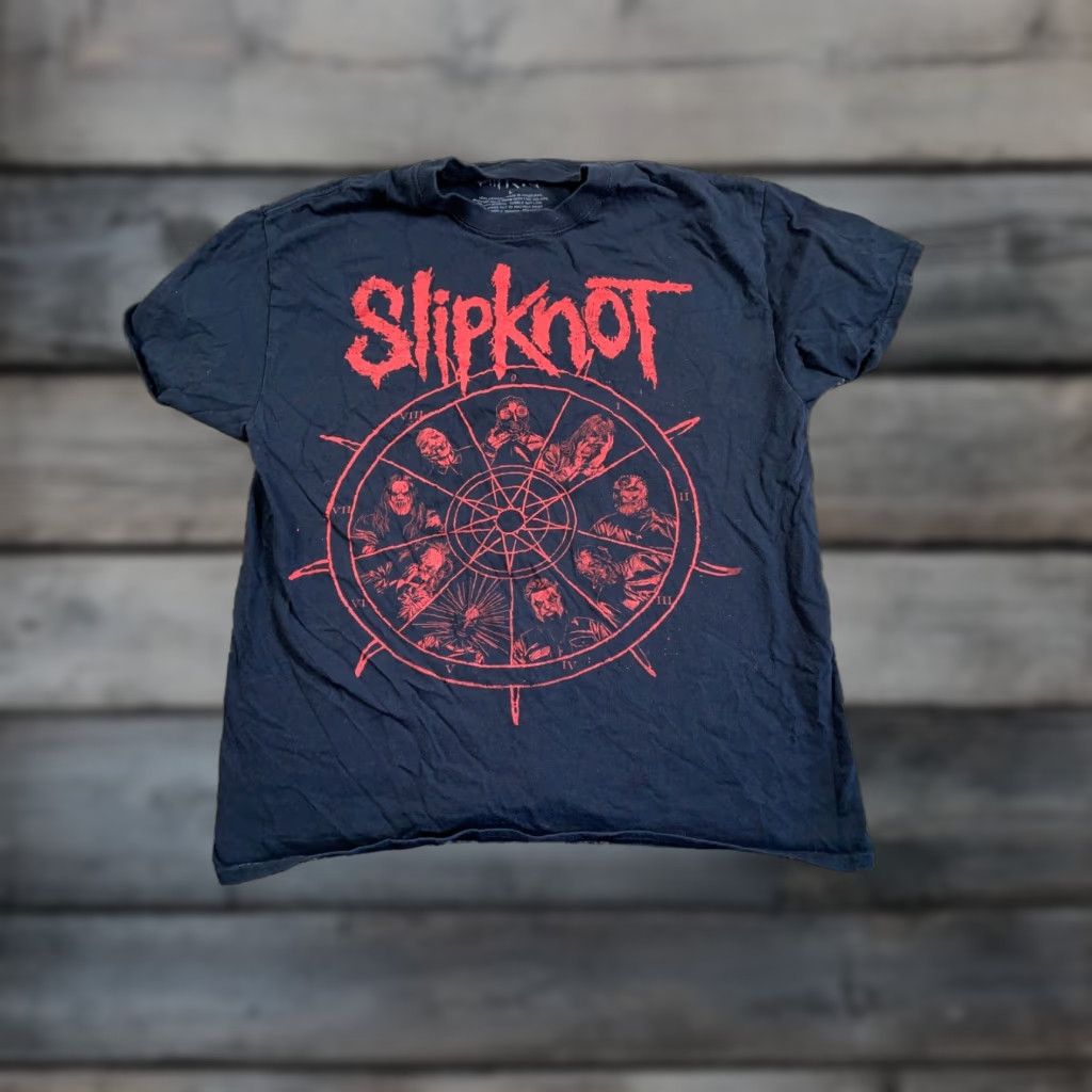 Doublet Slipknot T-Shirt Adult M Black Double Sided Print 2021 Official Heavy Metal Graphic Cotton Short Sleeve Crew Neck Men Size US M / EU 48-50 / 2 - 1 Thumbnail