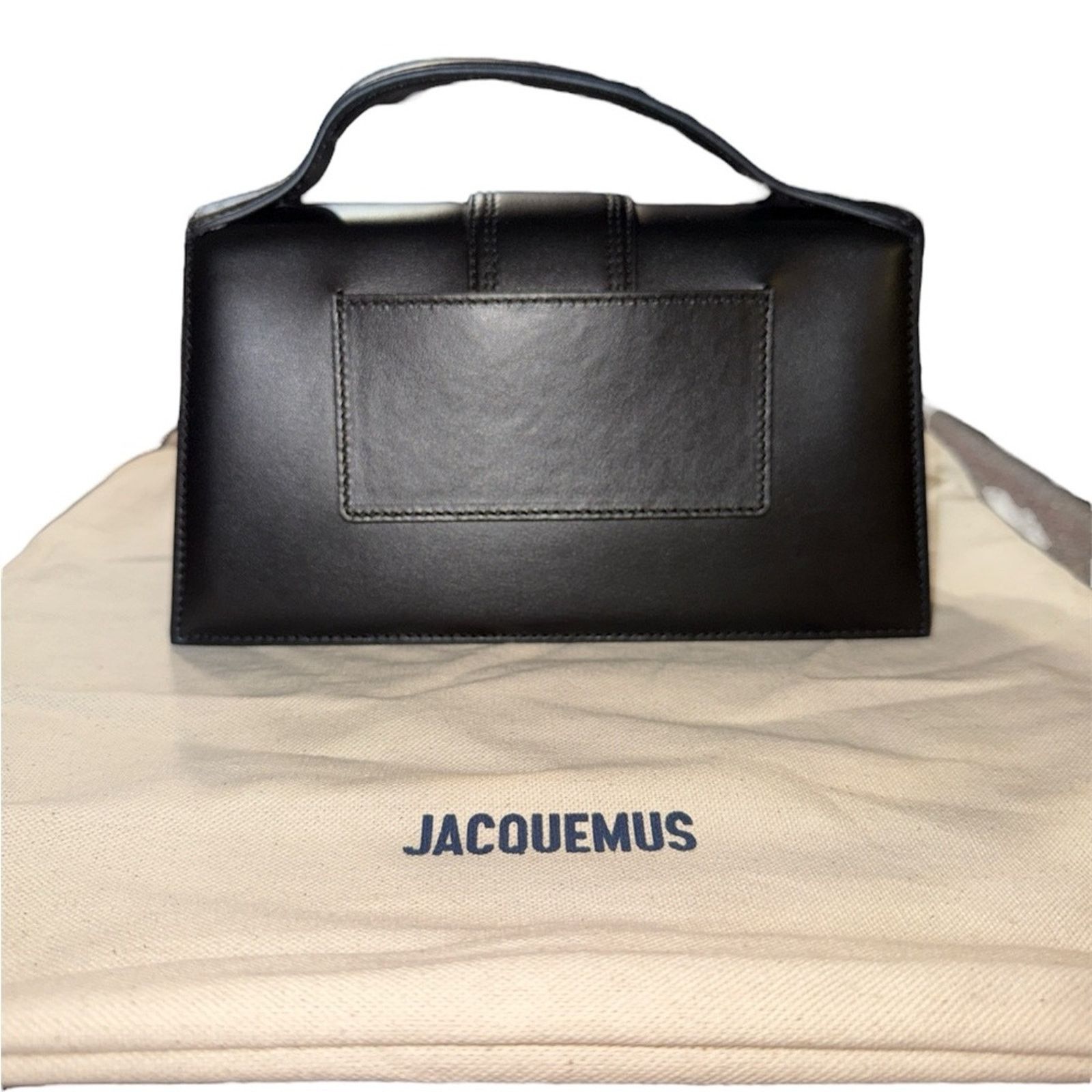 Jacquemus New Jacquemus Le Grand Bambino Bag – Black Size ONE SIZE - 2 Thumbnail