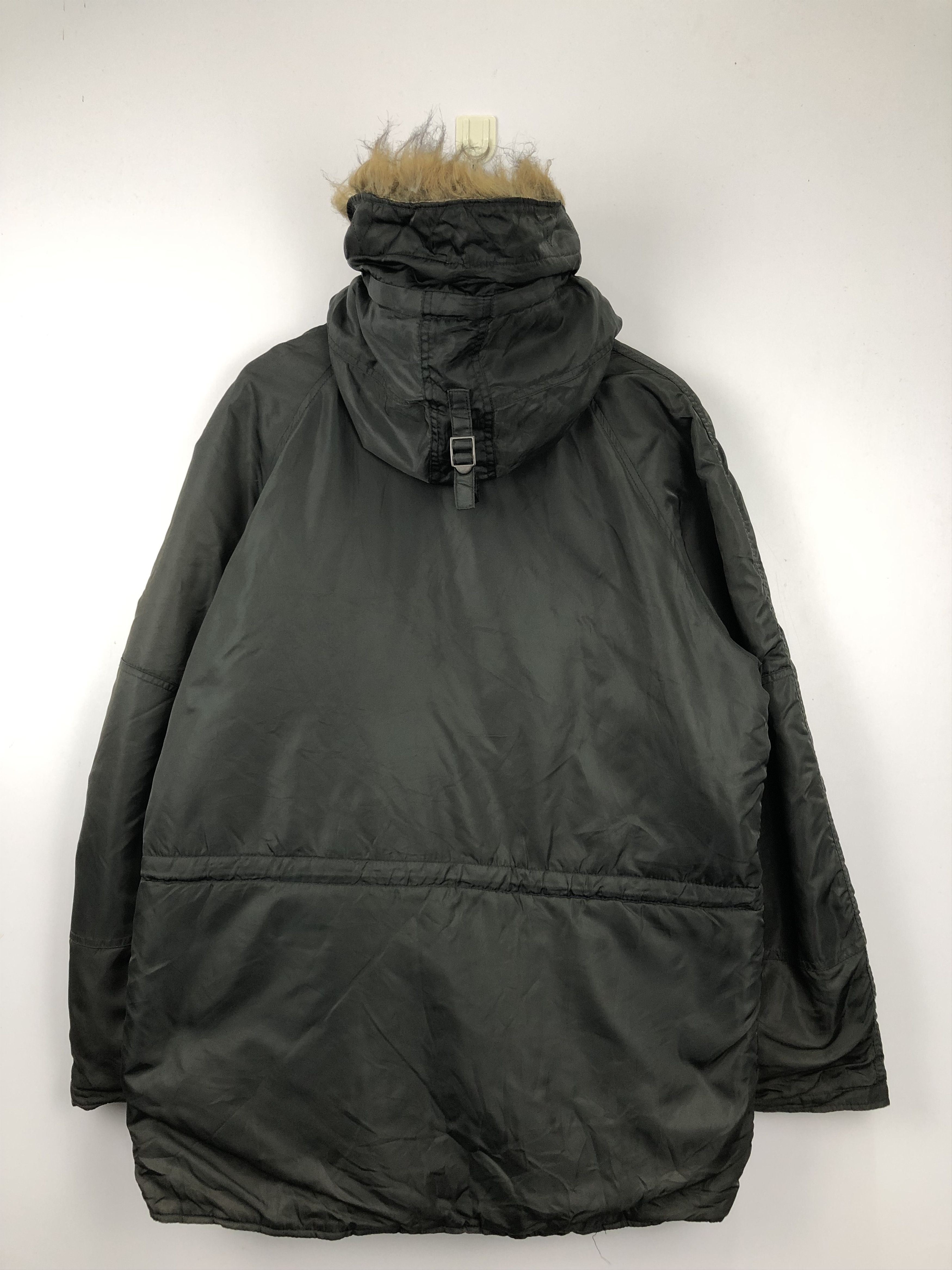 Avirex Vintage 90s Avirex Military Hoodie Sherpa Bomber Jacket Size US M / EU 48-50 / 2 - 10 Thumbnail