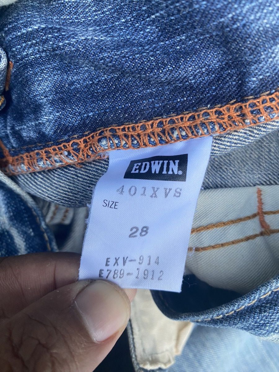 Edwin Distressed Vintage Edwin XV-S Flare Denim Size US 30 / EU 46 - 13 Thumbnail