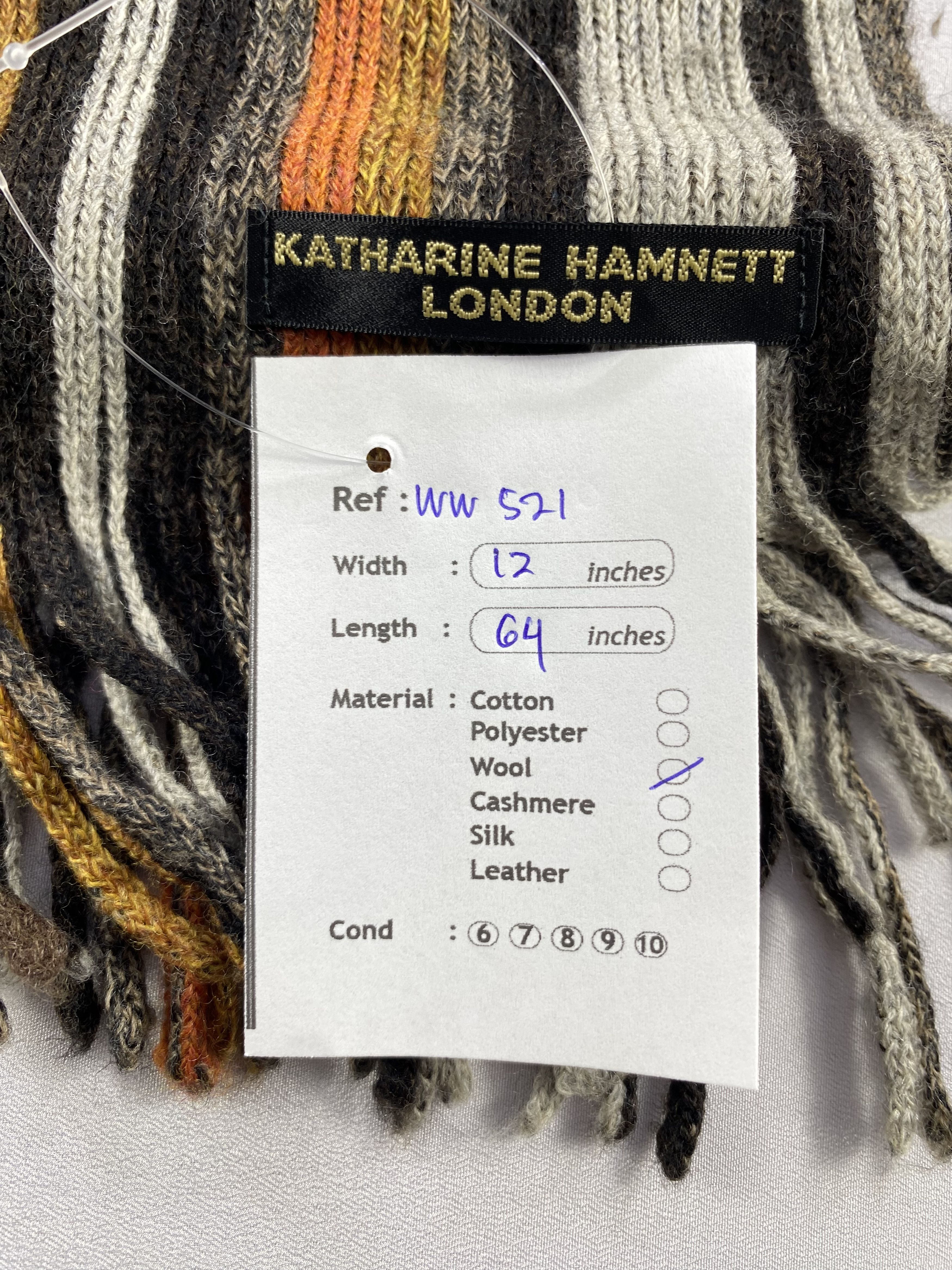 Katharine Hamnett London Katharine Hamnett London Scarf / Muffler / Neckwear - WW521 Size ONE SIZE - 5 Thumbnail