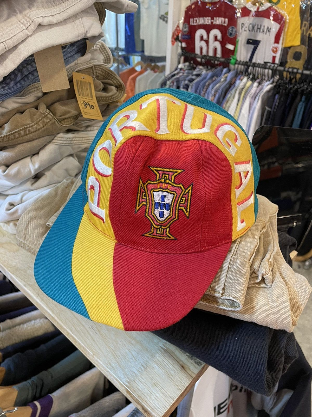 Other Vintage Portugal Football Team Cap Size ONE SIZE - 1 Thumbnail
