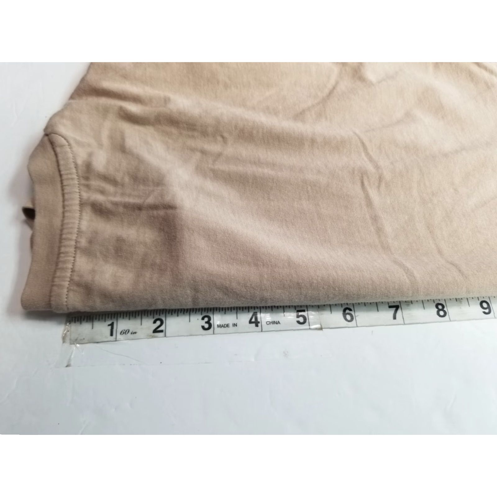 H&M H&M Essentials No 7 Solid T-Shirt Men L Beige Size US L / EU 52-54 / 3 - 5 Thumbnail