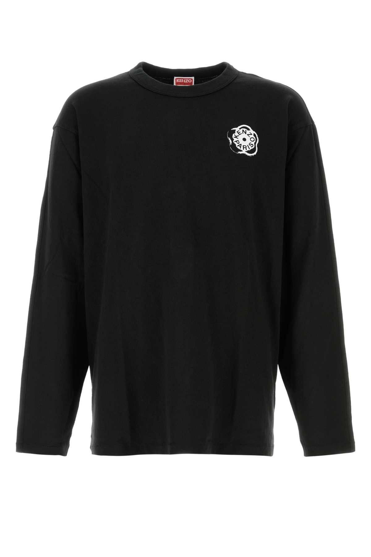 Kenzo Black Cotton Oversize T-Shirt Size US S / EU 44-46 / 1 - 1 Thumbnail
