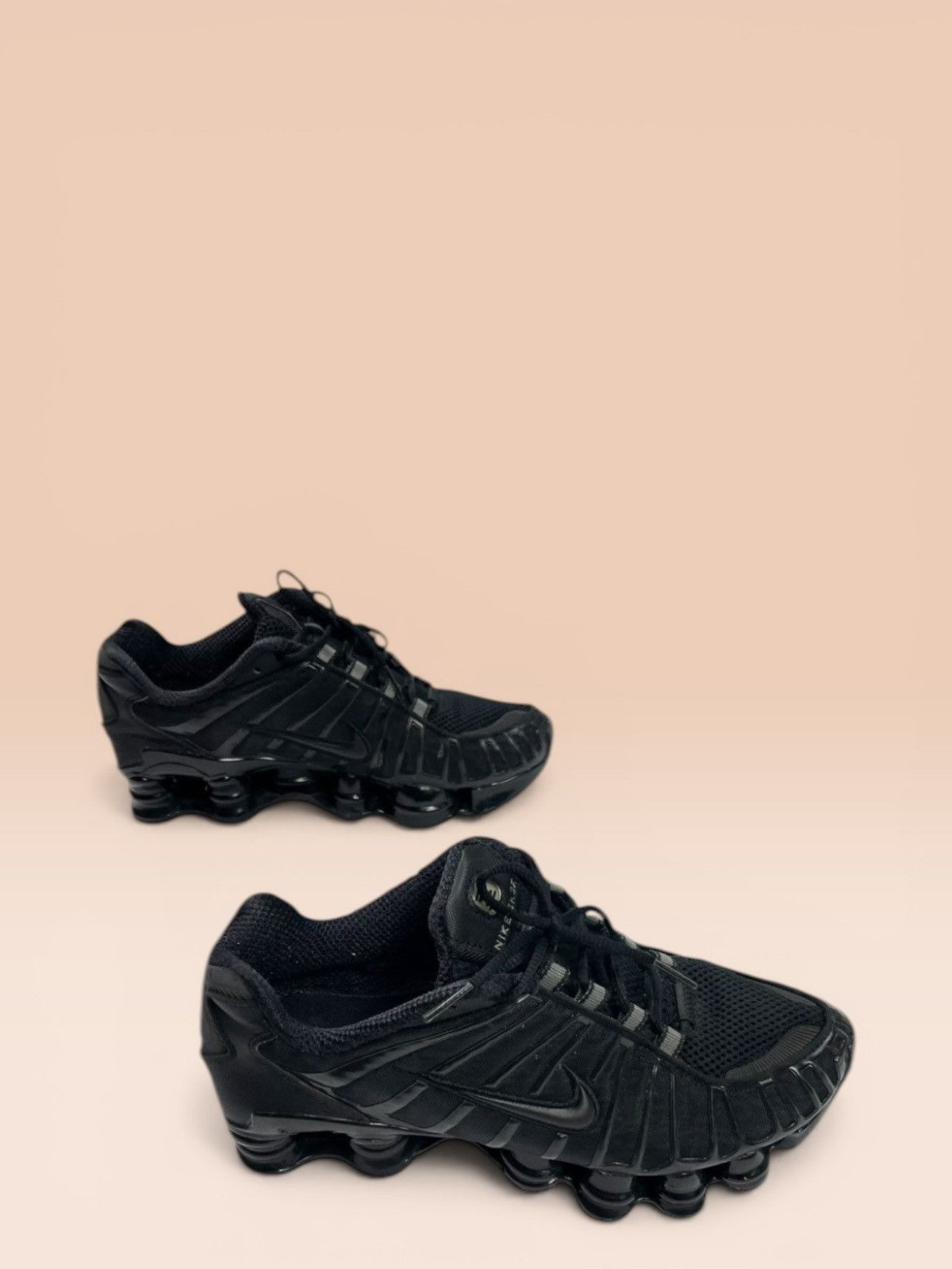 Nike Nike SHOX TL Triple Black Size US 7 / EU 40 - 6 Thumbnail