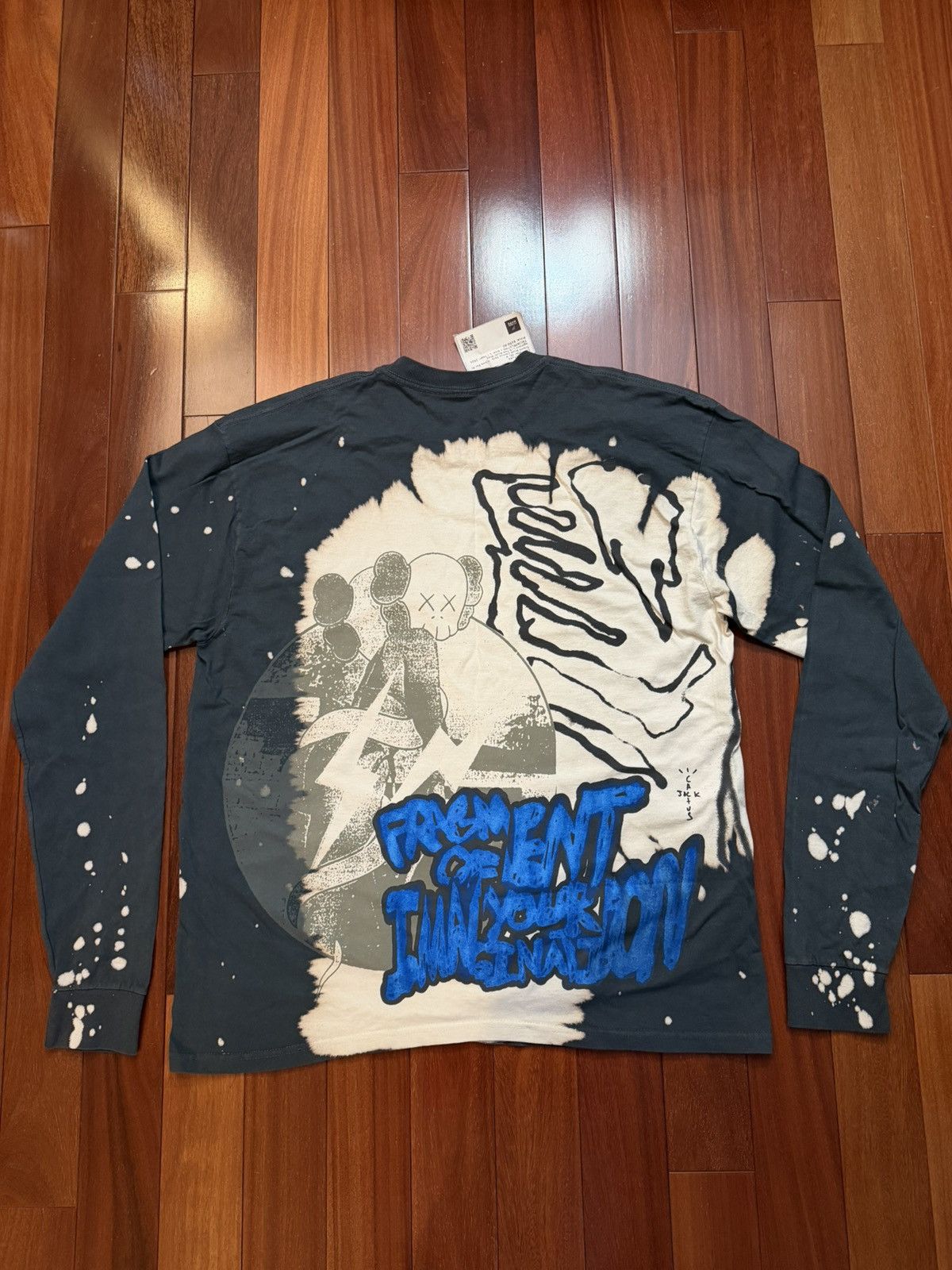 Fragment Design × Kaws × Travis Scott Travis Scott Cactus Jack Kaws X Fragment long sleeve tee Size US L / EU 52-54 / 3 - 2 Thumbnail