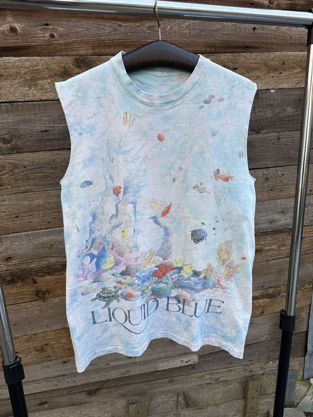 Liquid Blue × Vintage Vintage 1992 AOP Coral Reef art tee Size US L / EU 52-54 / 3 - 2 Thumbnail