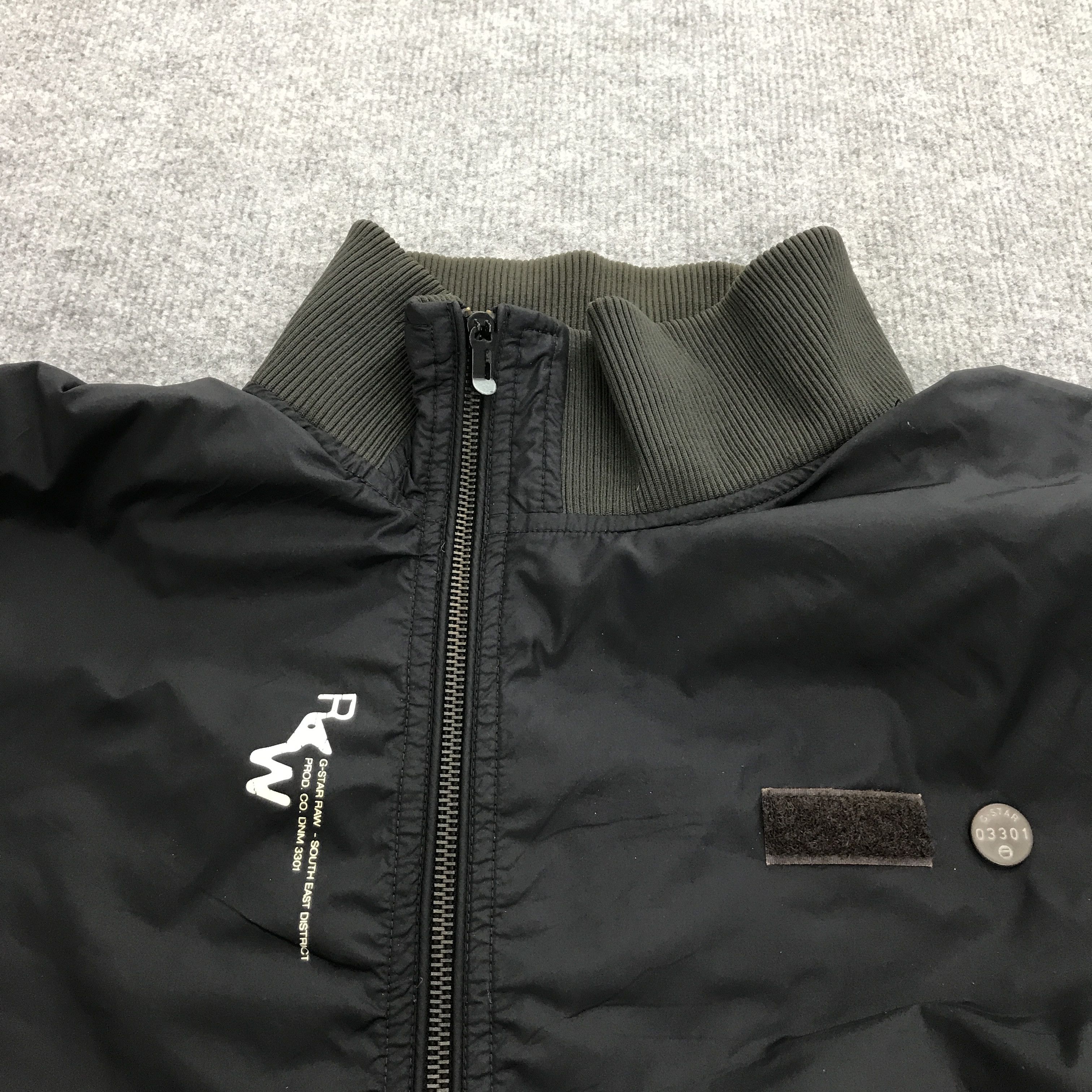 G-Star × Japanese Brand G-STAR RAW WINDBREAKER BIKER STYLE UP ZIPPER JACKET Size US L / EU 52-54 / 3 - 11 Thumbnail