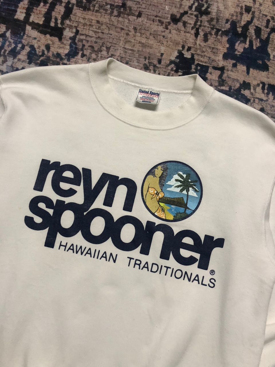 Vintage Vintage Ryn Spooner Hawaiian Traditionals Sweatshirt Size US M / EU 48-50 / 2 - 3 Thumbnail