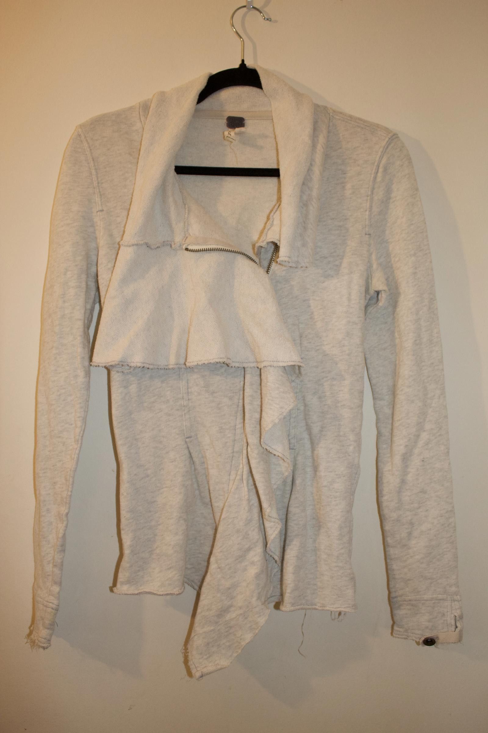 Free People Free People Women's Draped Ruffle Jacket- Size Small Size S / US 4 / IT 40 - 1 Thumbnail