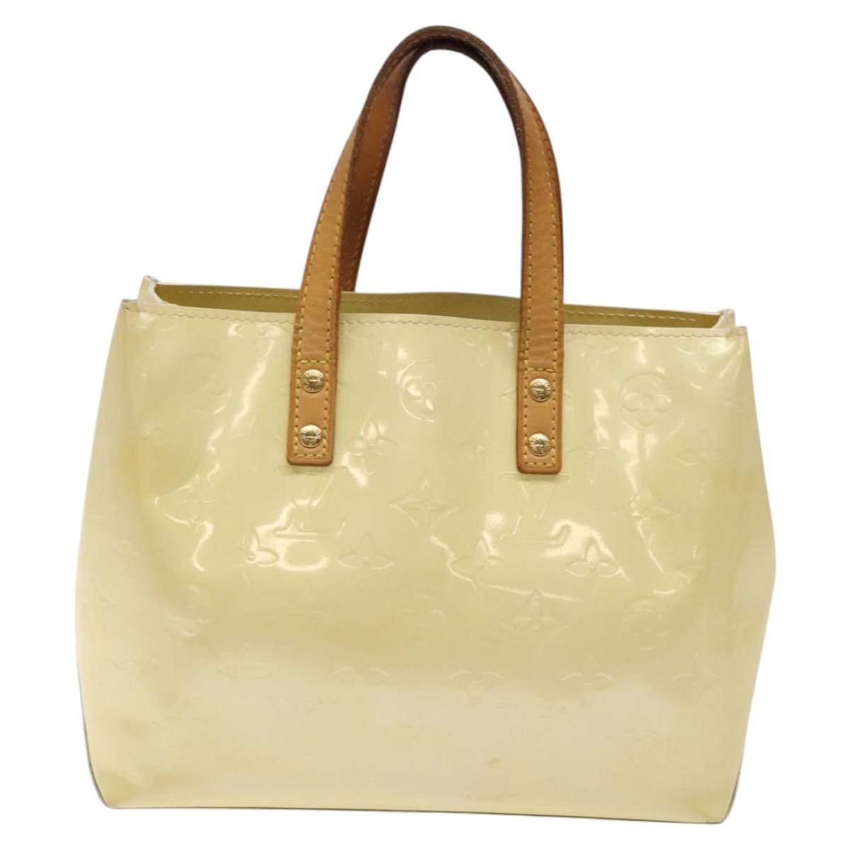Louis Vuitton LOUIS VUITTON Monogram Vernis Reade PM Hand Bag Perle M91336 Size ONE SIZE - 2 Thumbnail