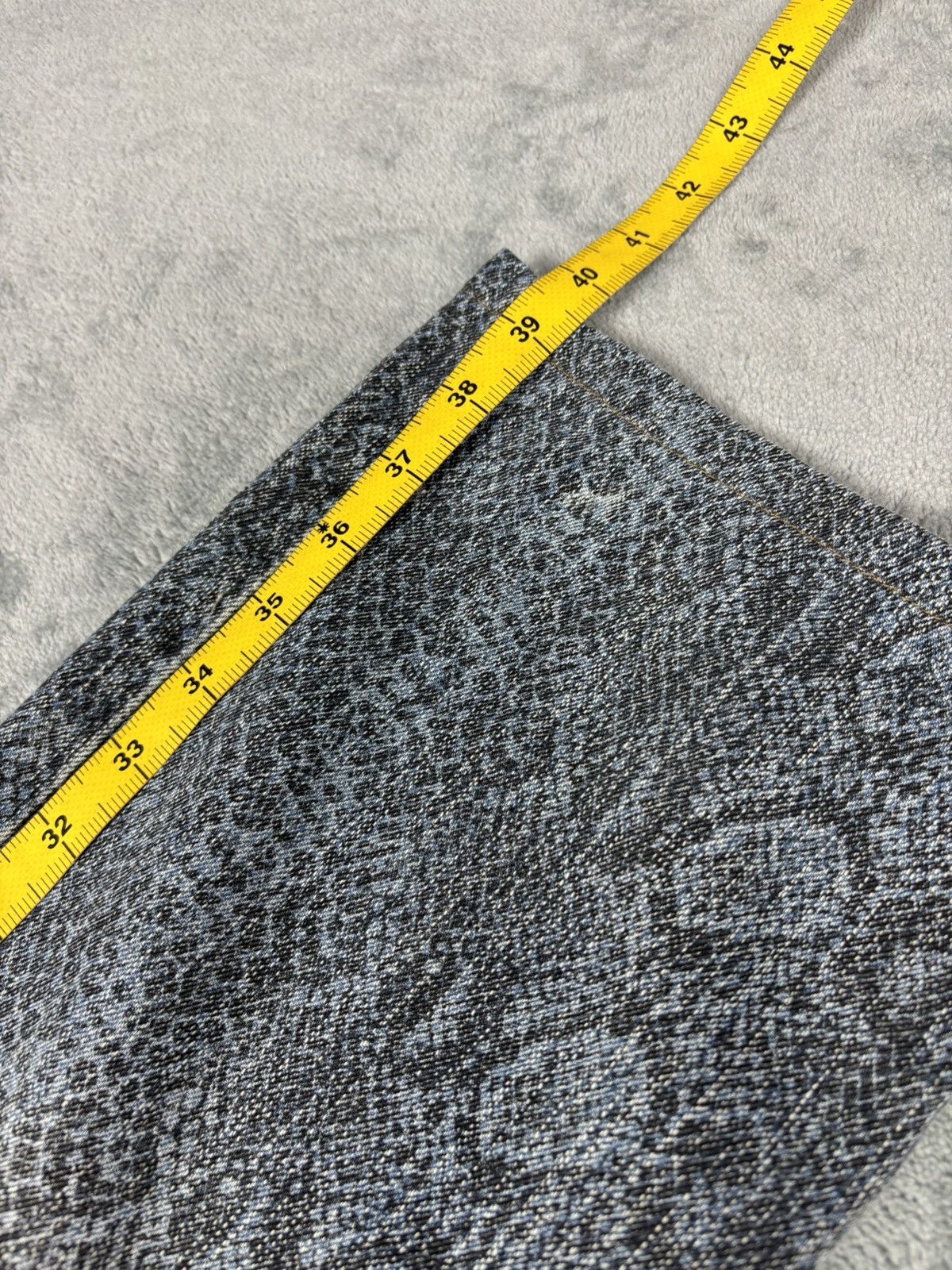 Karakuri Tamashii Karakuri Tamashi Snake Skin Denim Motif Dragon S0230 Size US 30 / EU 46 - 15 Thumbnail