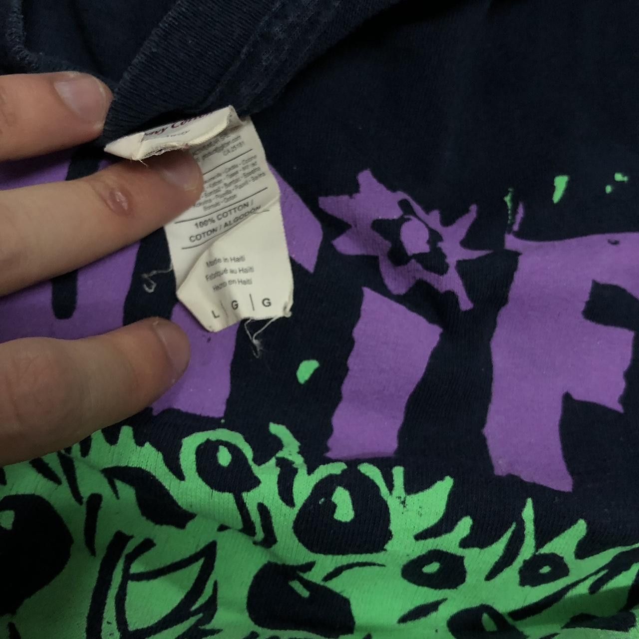 Other Black and purple streetwear t-shirt #skater Size US L / EU 52-54 / 3 - 3 Thumbnail