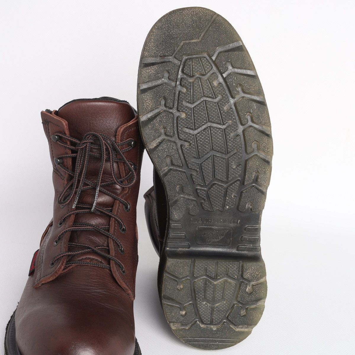 Red Wing Red Wing 2406 Steel Toe Work Boots Leather Shoes USA Size US 9 / EU 42 - 14 Thumbnail