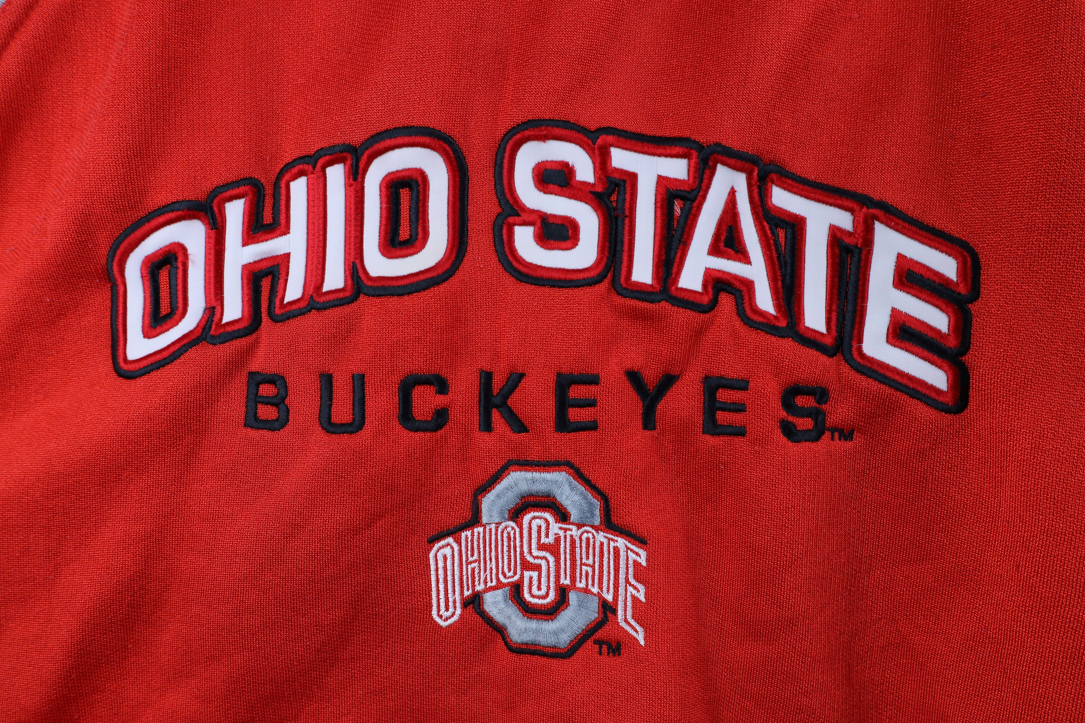 Starter × Vintage Vintage 90s Starter Heavyweight State University Sweatshirt Size US XL / EU 56 / 4 - 4 Thumbnail