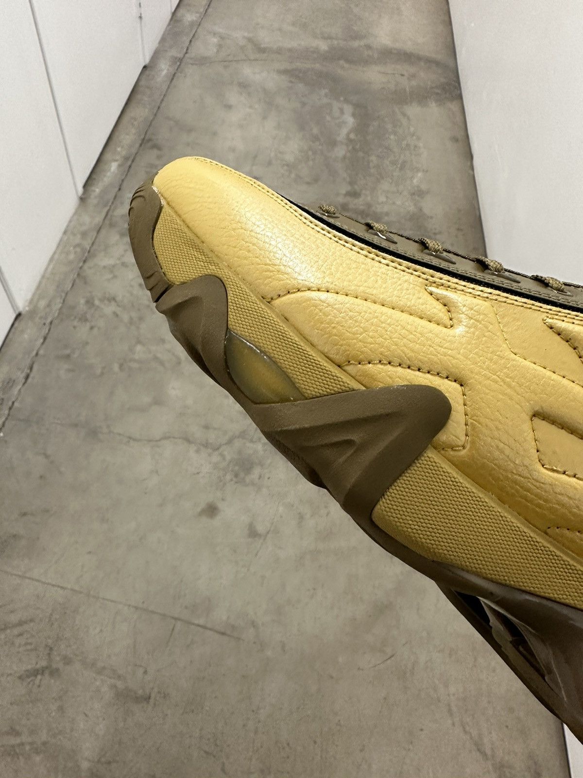 Asics × Kiko Kostadinov ASICS, kiko kostadinov. Yellow mixed material runners. Size US 12 / EU 45 - 8 Thumbnail