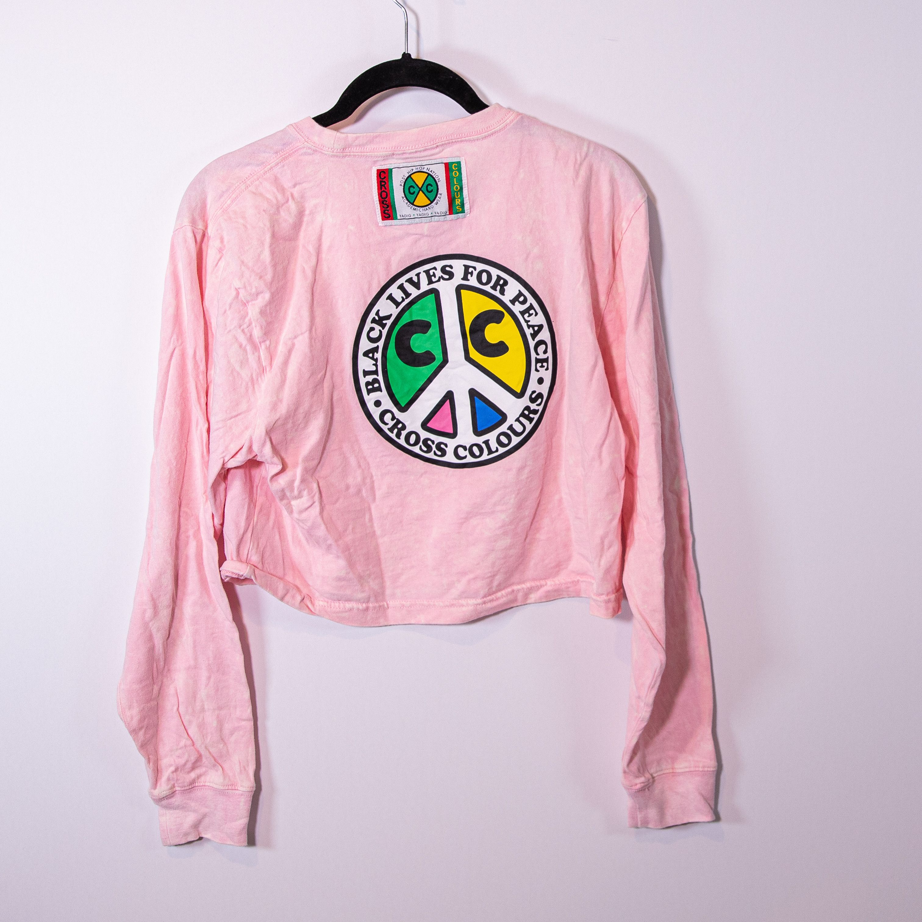 Cross Colours Cross Colours Black Lives For Peace Crew Neck Size S / US 4 / IT 40 - 3 Thumbnail