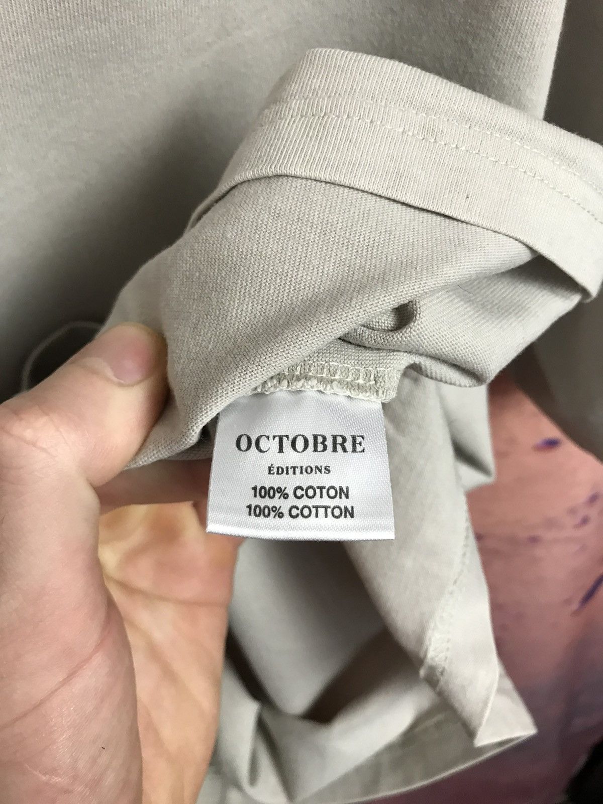 Other Octobre Editions streetwear tee Size US M / EU 48-50 / 2 - 5 Thumbnail