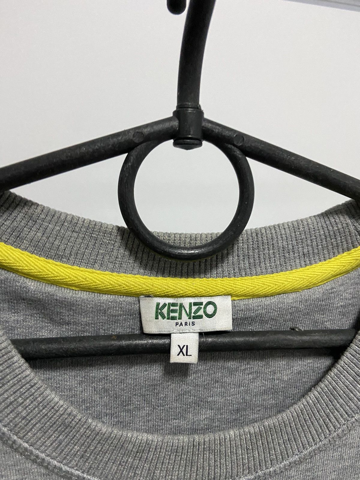 Kenzo × Vintage Kenzo tiger 🐯 Vintage Sweatshirt Big Logo Paris Luxury Size US XL / EU 56 / 4 - 5 Thumbnail