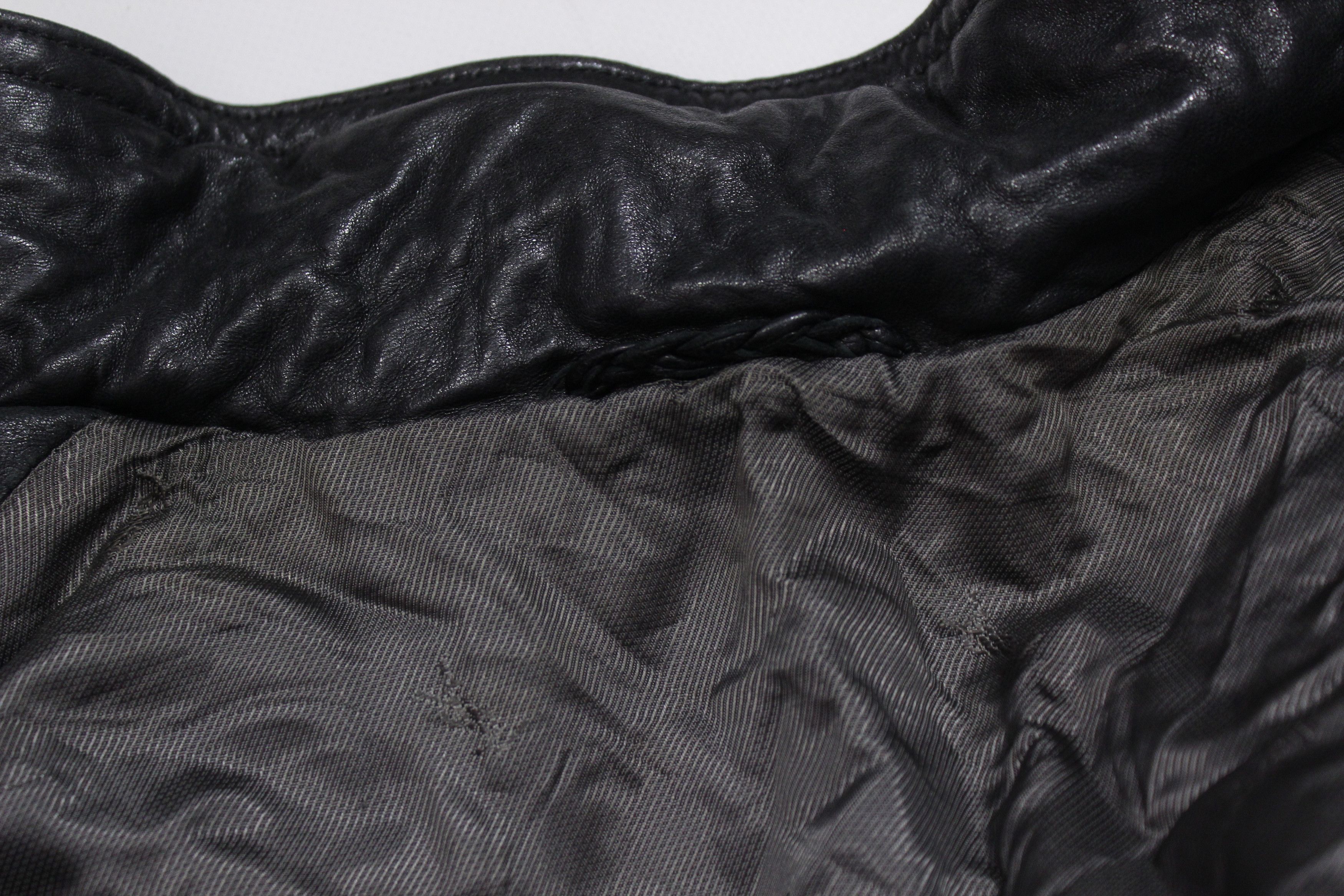 Yves Saint Laurent 90S Leather Jacket Vintage Size US M / EU 48-50 / 2 - 11 Thumbnail