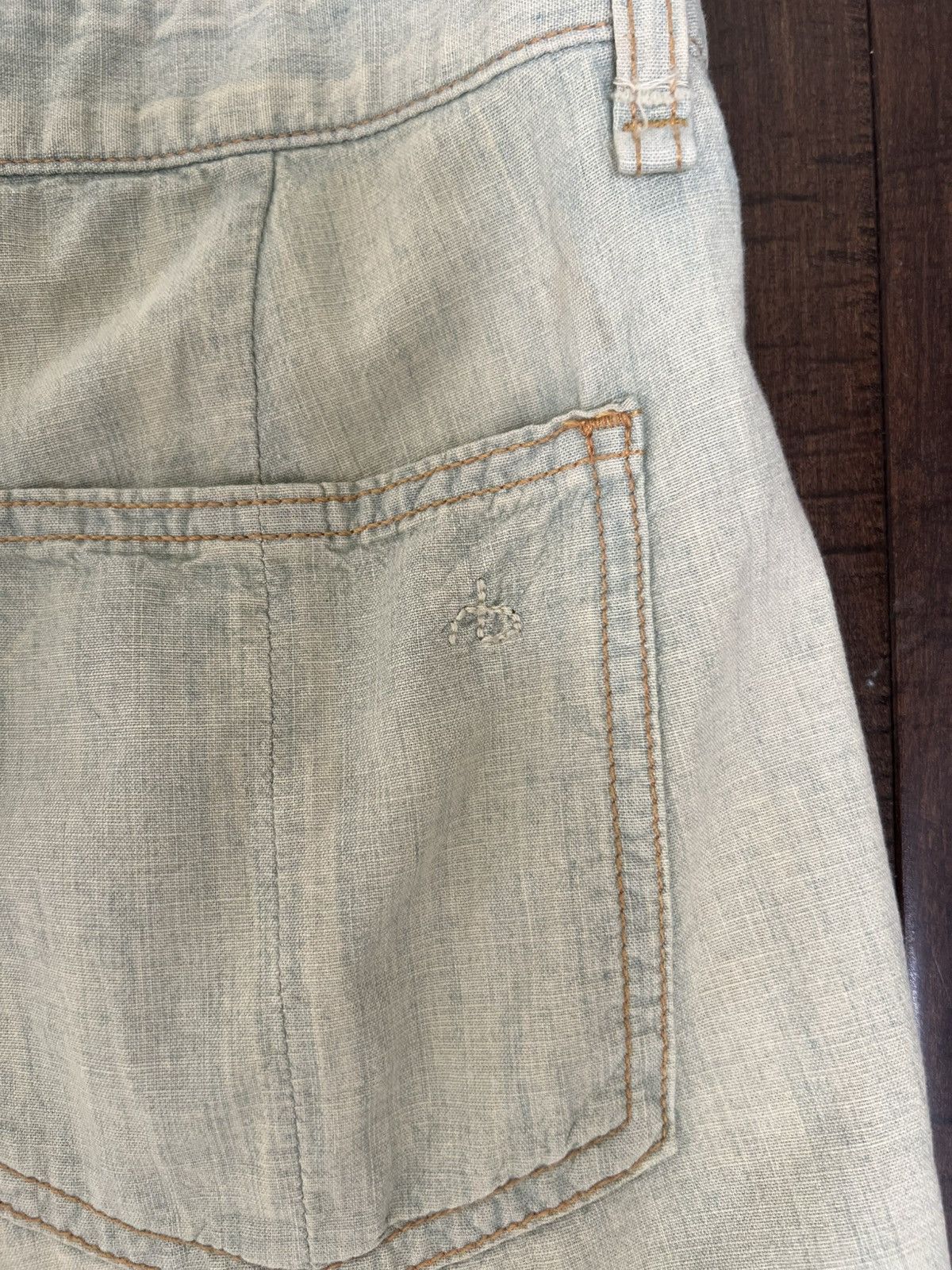 Rag & Bone RAG &BONE VINTAGE JUMPSUIT SHORTS SIZE XS Size 24" / US 00 / IT 34 - 4 Thumbnail