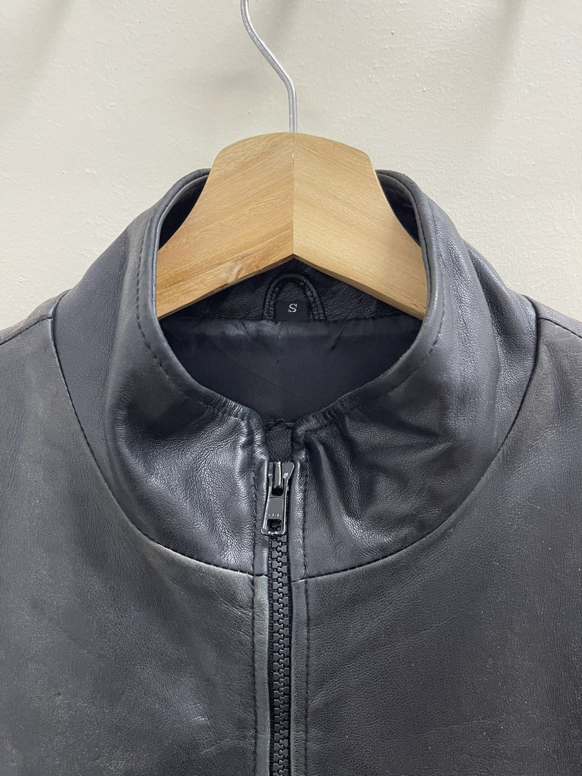 Leather Wind Armor Leather Biker Jacket Size US S / EU 44-46 / 1 - 10 Thumbnail