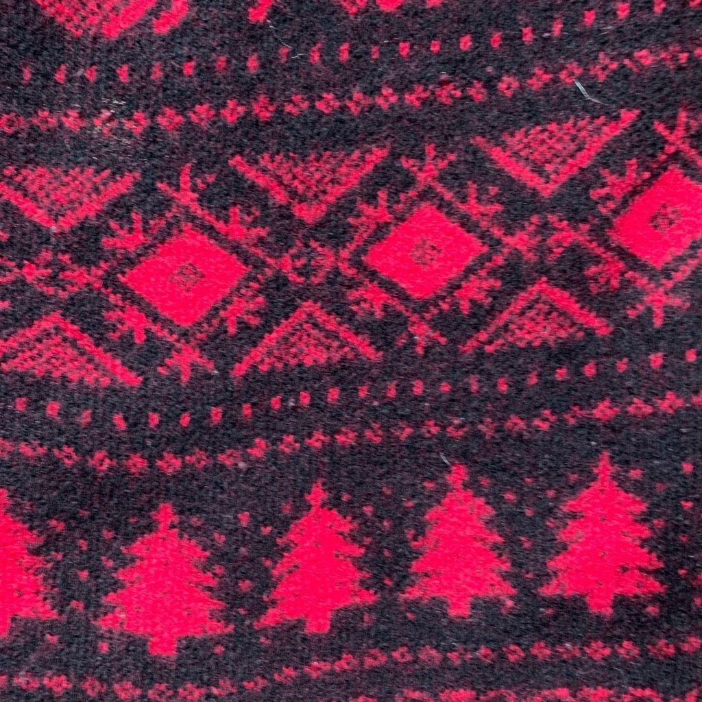 Telluride Vintage Telluride Maroon Red Black Nordic Reindeer Wool Vest Size L / US 10 / IT 46 - 10 Thumbnail
