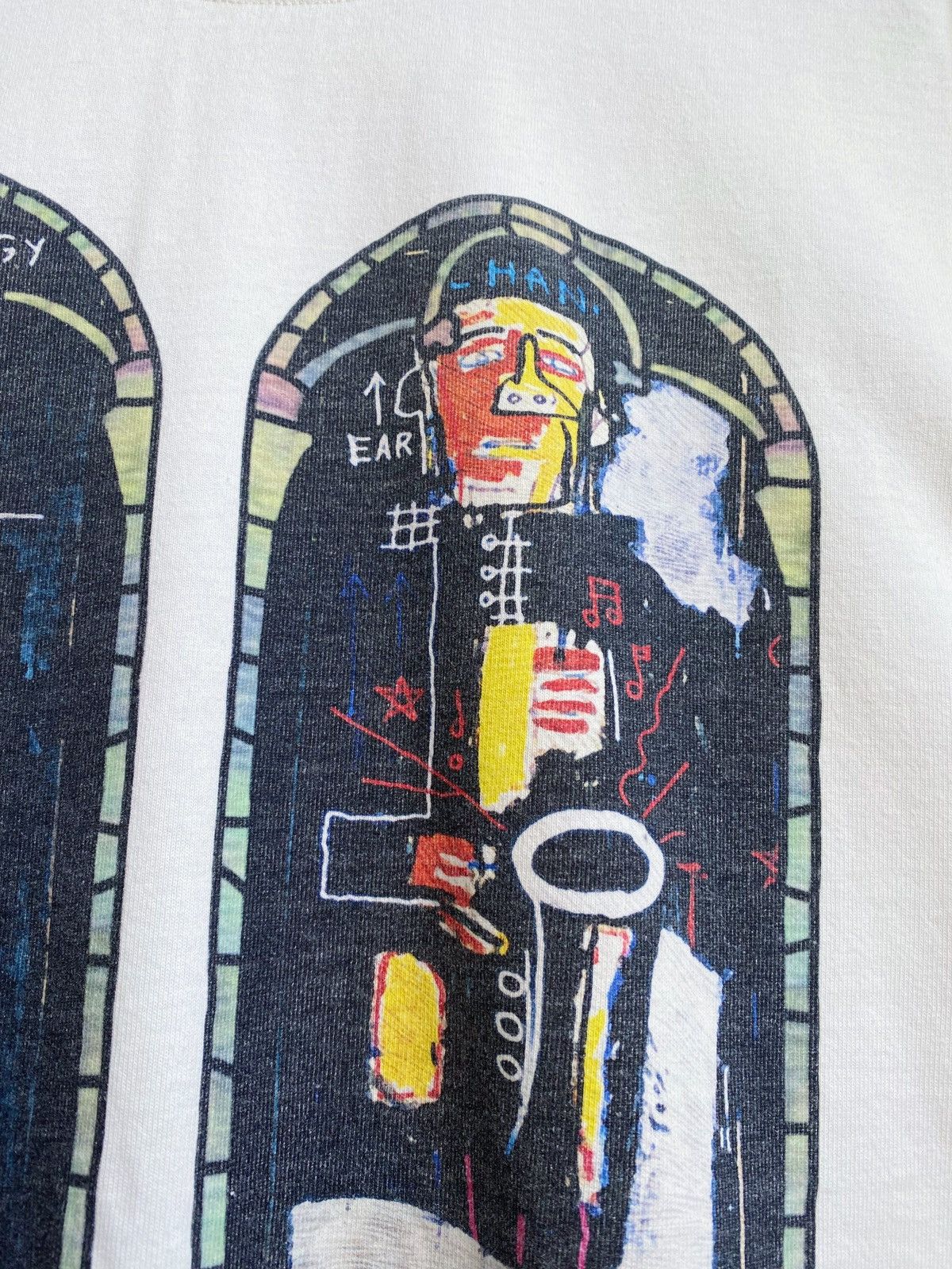 H&M × Jean-Michel Basquiat × Who Decides War WHO DECIDES WAR x BASQUIAT x H&M LONG SLEEVE RELAXED T-SHIRT Size US S / EU 44-46 / 1 - 11 Thumbnail