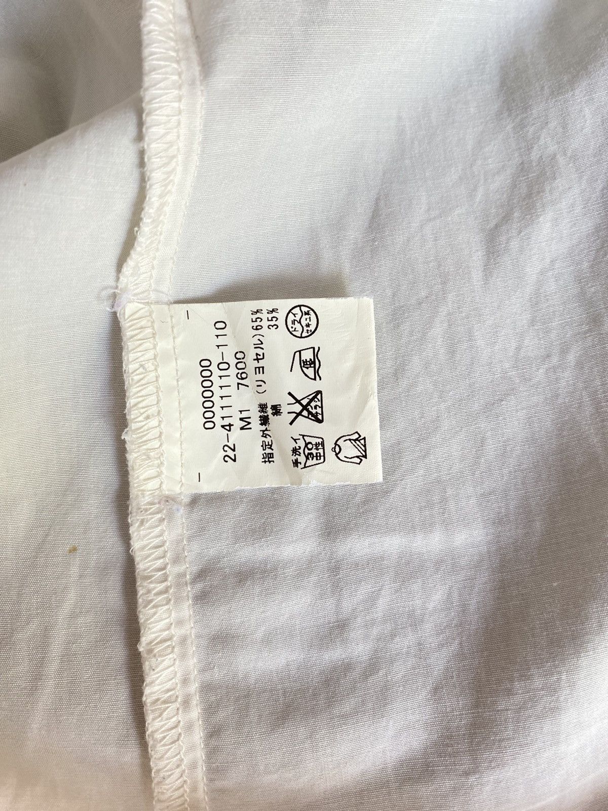 Tommy Hilfiger Tommy Girl White Shirt with Embroidered Logo Size ONE SIZE - 3 Thumbnail