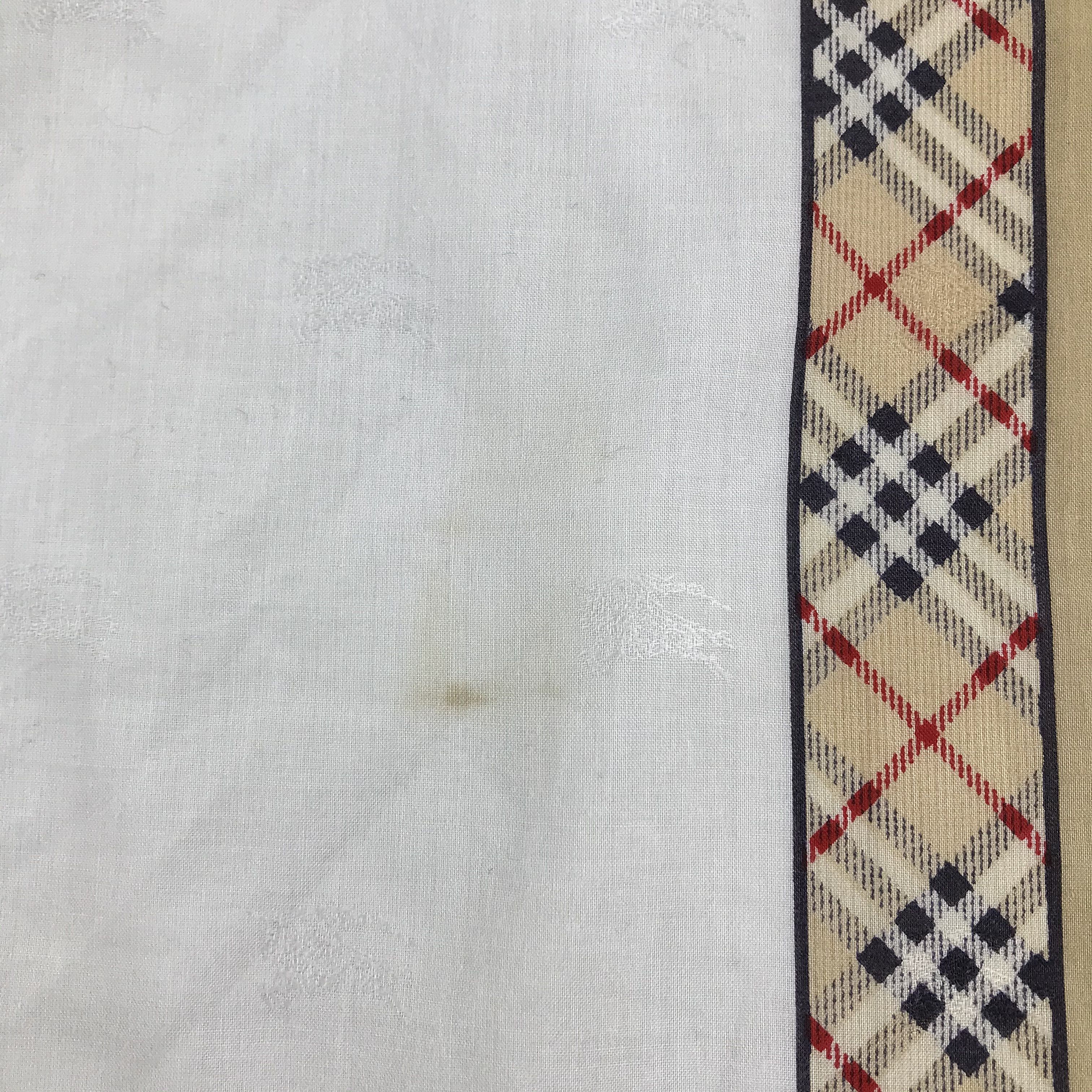 Burberry × Vintage Burberry Bandana / Handkerchief / Neckerchief - S1710 Size ONE SIZE - 4 Thumbnail