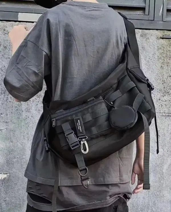 Bag × Japanese Brand × Streetwear Y2k 2 way side shoulder
