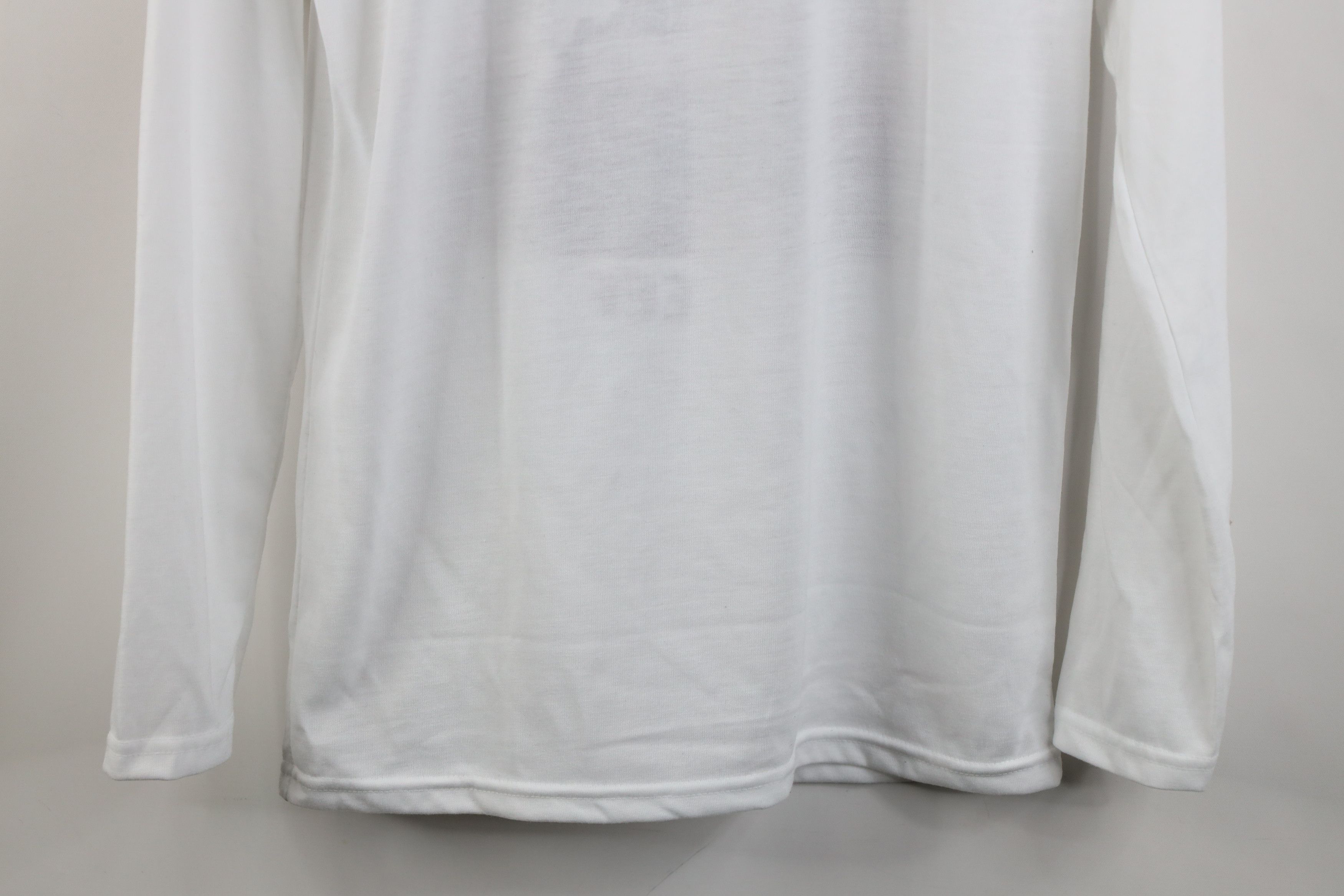 Vintage Reef Surfing Spell Surfboard Knit Long Sleeve T-Shirt White Size US S / EU 44-46 / 1 - 3 Thumbnail